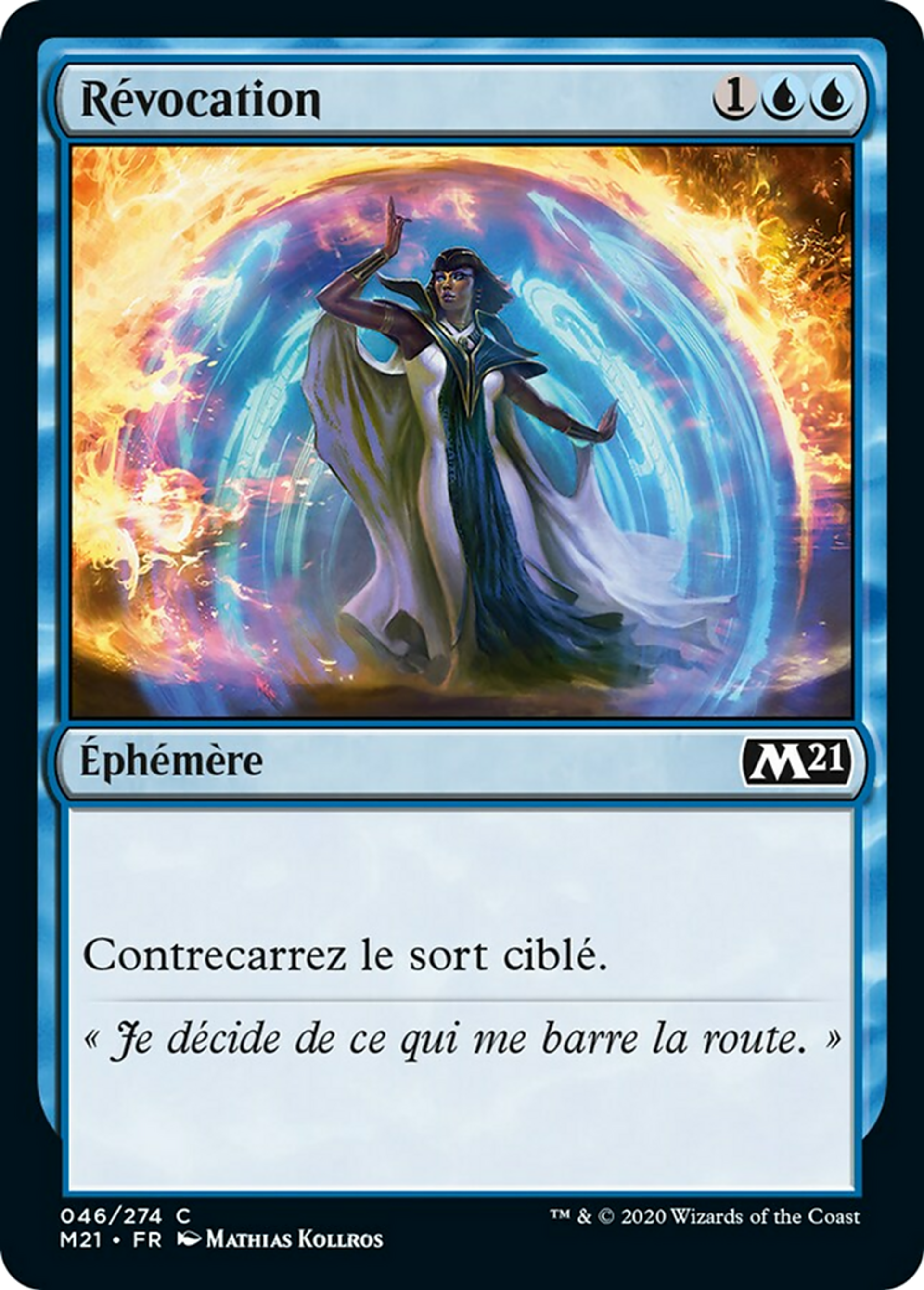 Révocation — Core Set 2021 — Magic: The Gathering