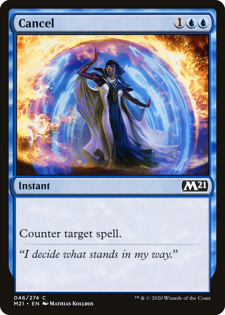 Cancel — Core Set 2021 — Magic: The Gathering