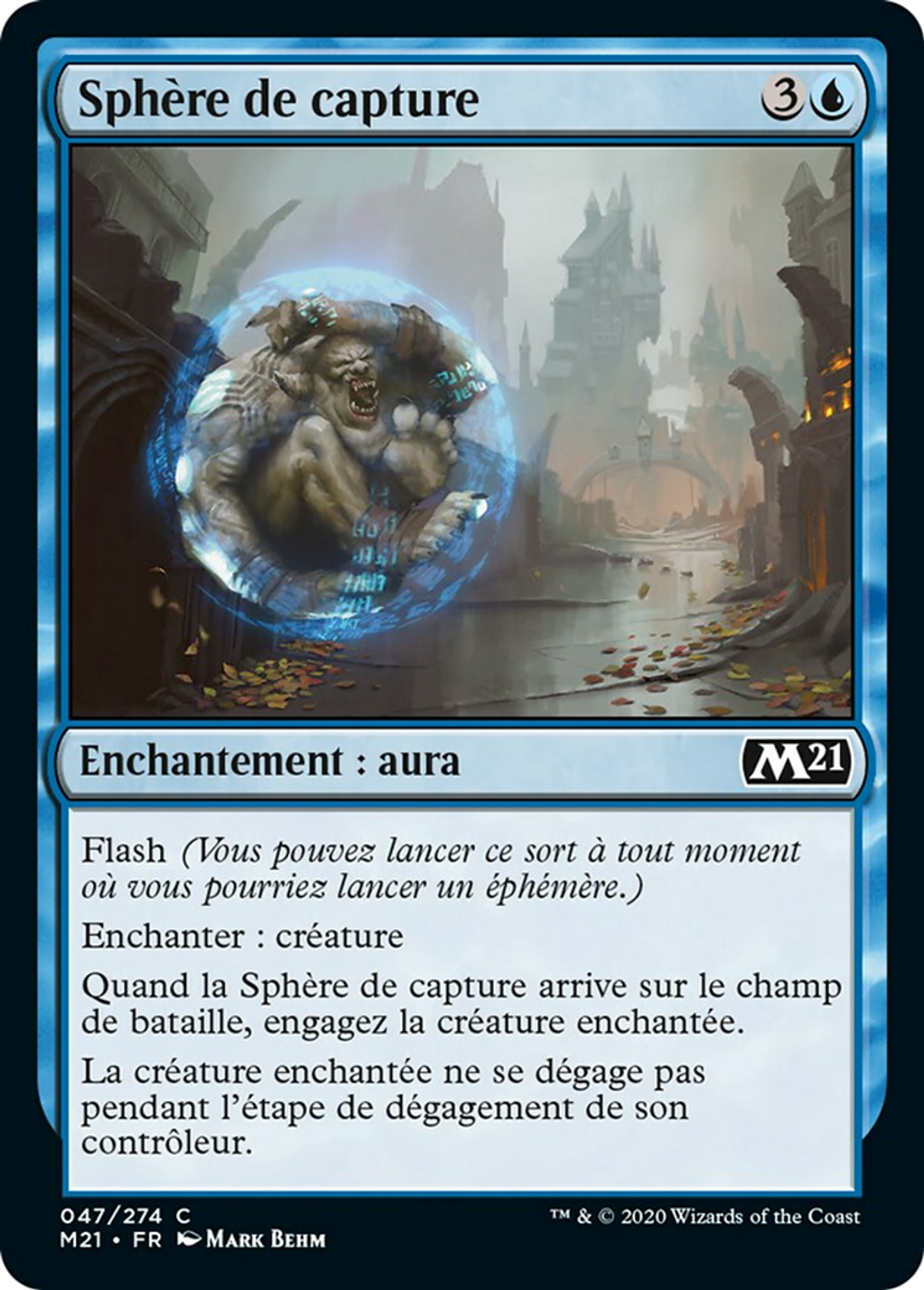 Sphère de capture — Core Set 2021 — Magic: The Gathering