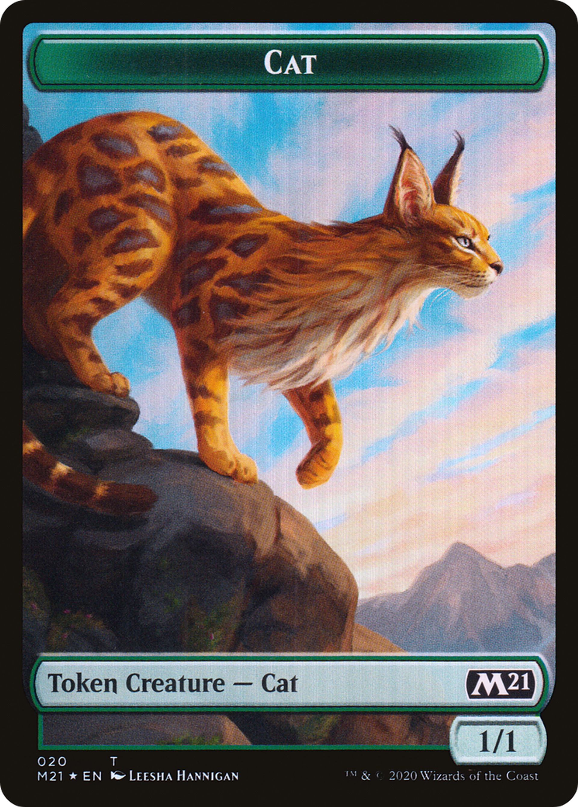 Cat — Core Set 2021 — Magic: The Gathering
