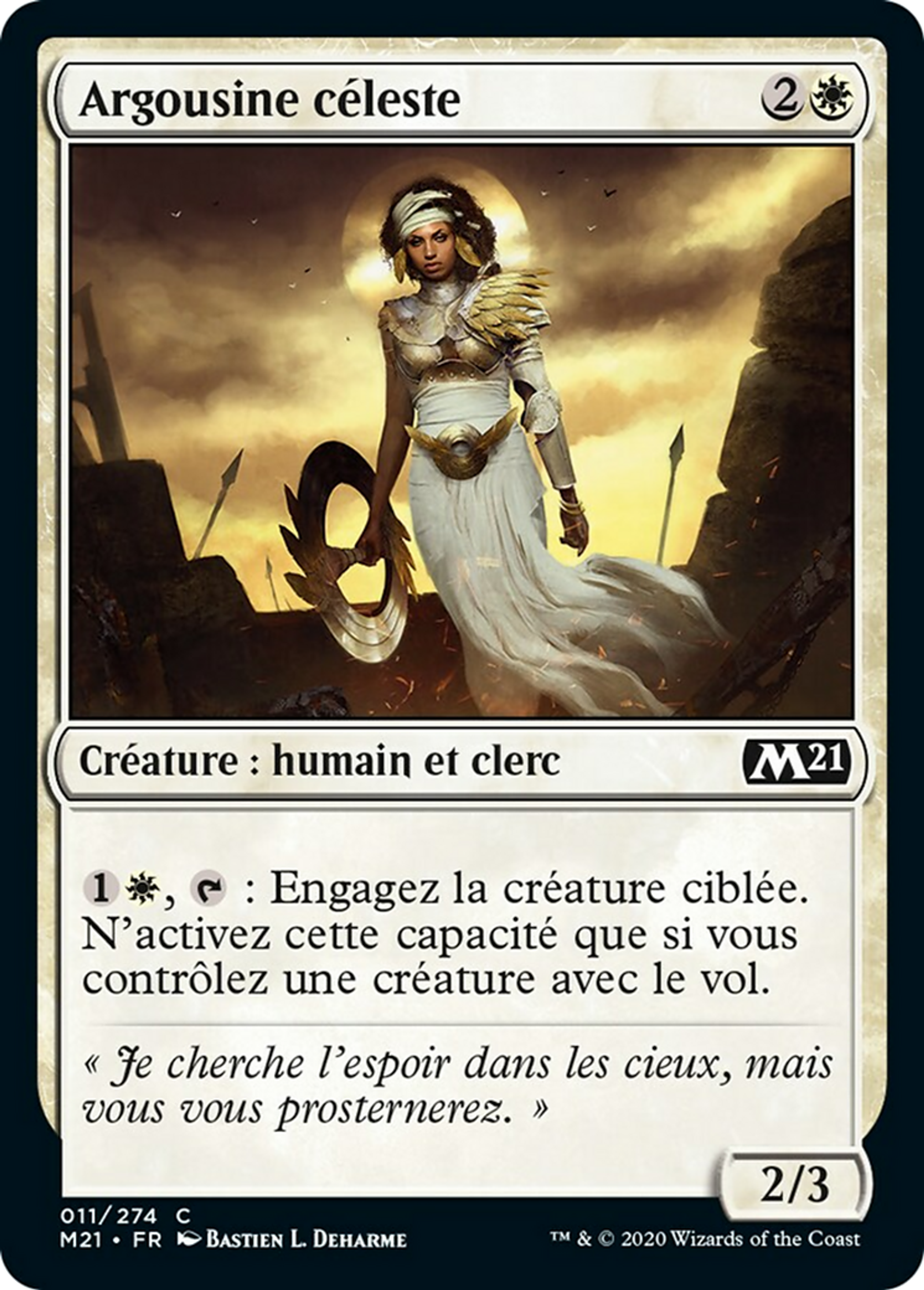Argousine céleste — Core Set 2021 — Magic: The Gathering