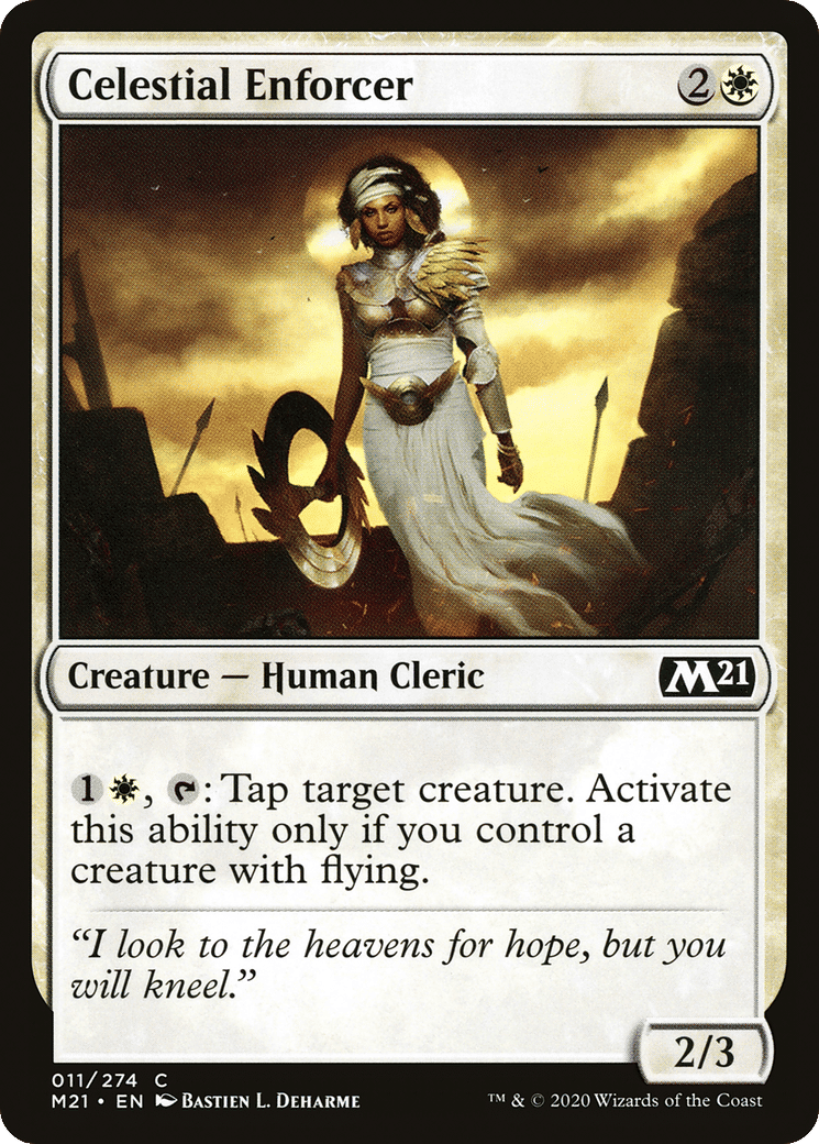 Celestial Enforcer — Core Set 2021 — Magic: The Gathering