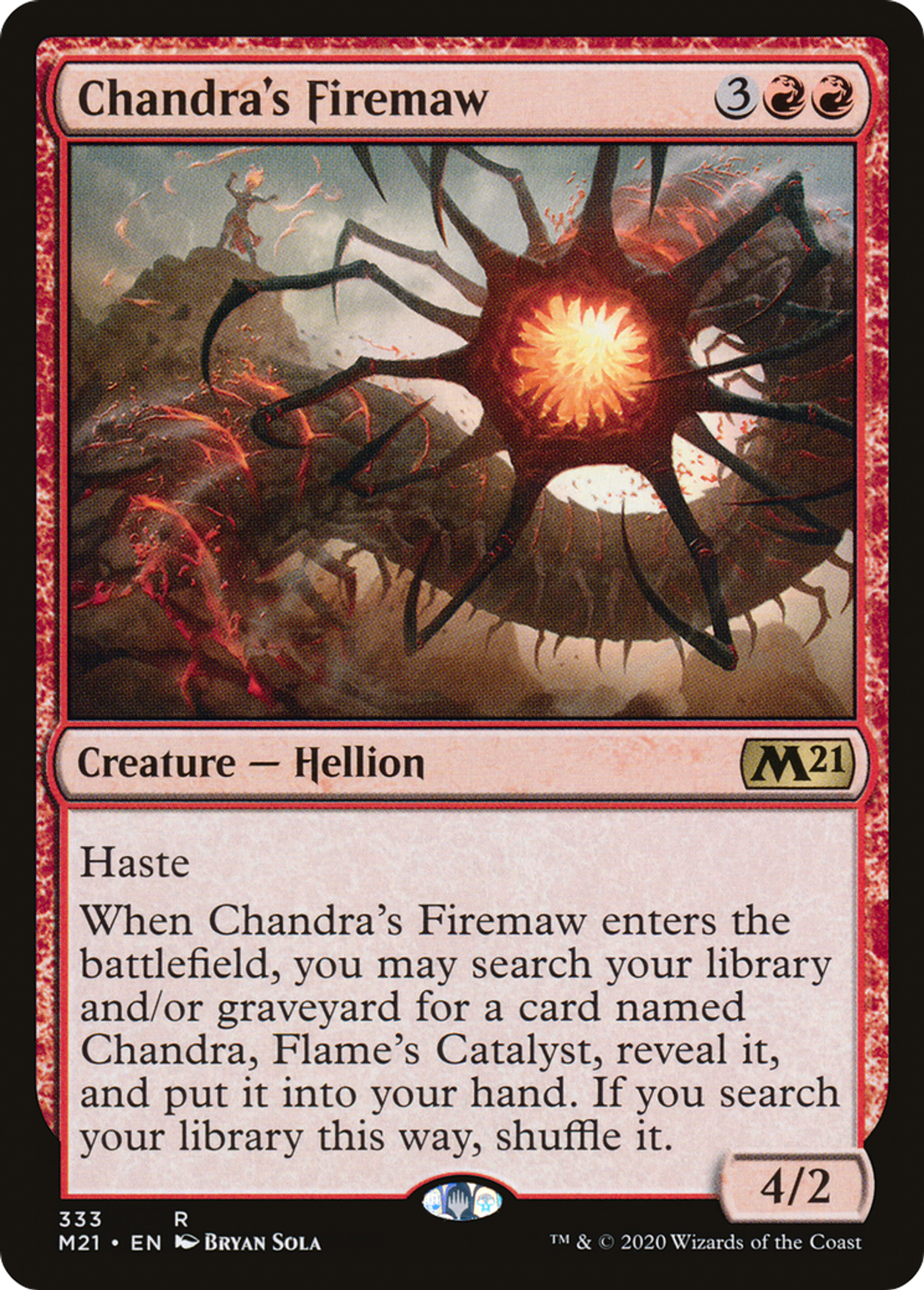 Gueuldefeu de Chandra — Core Set 2021 — Magic: The Gathering