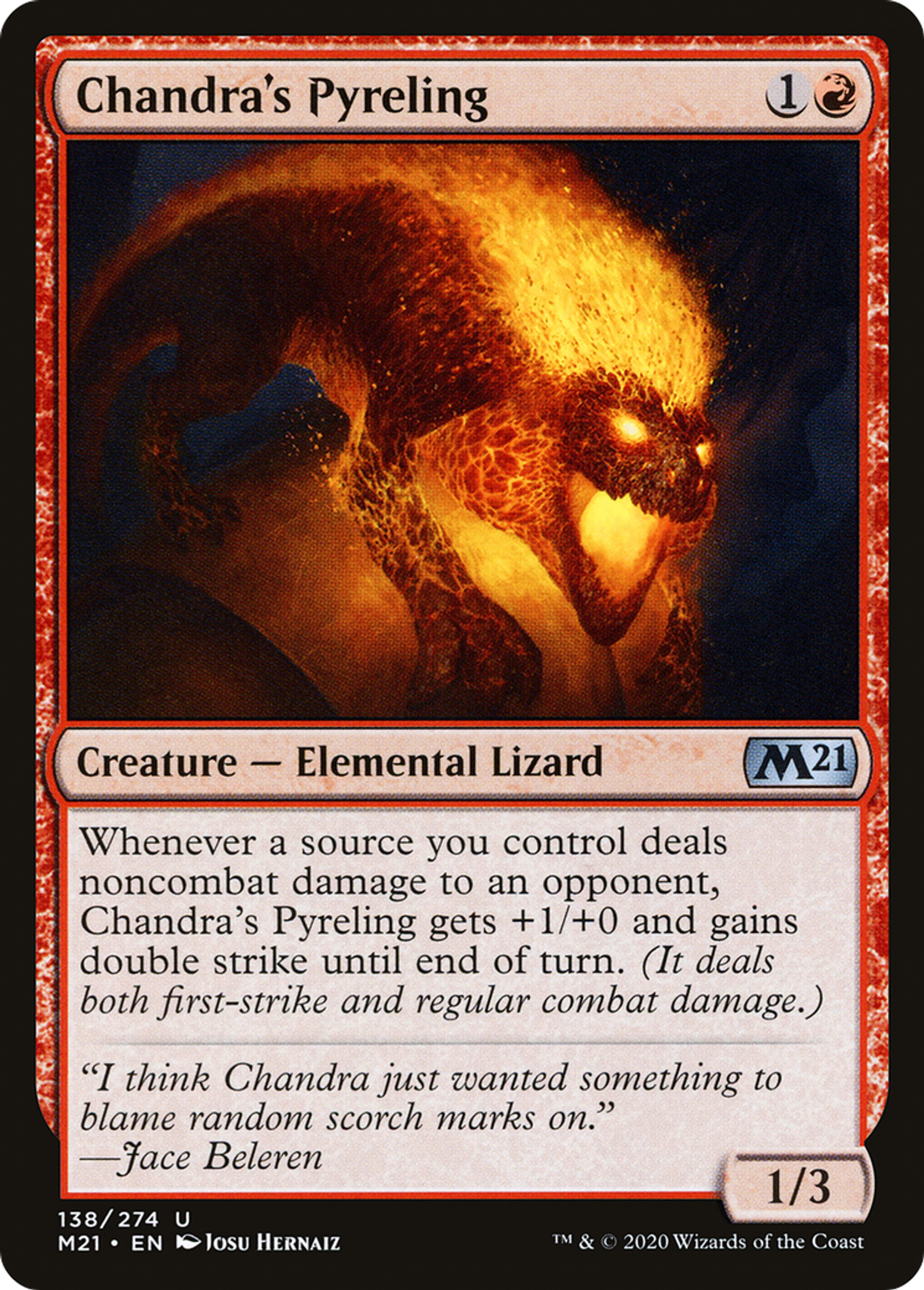Pyrolin de Chandra — Core Set 2021 — Magic: The Gathering