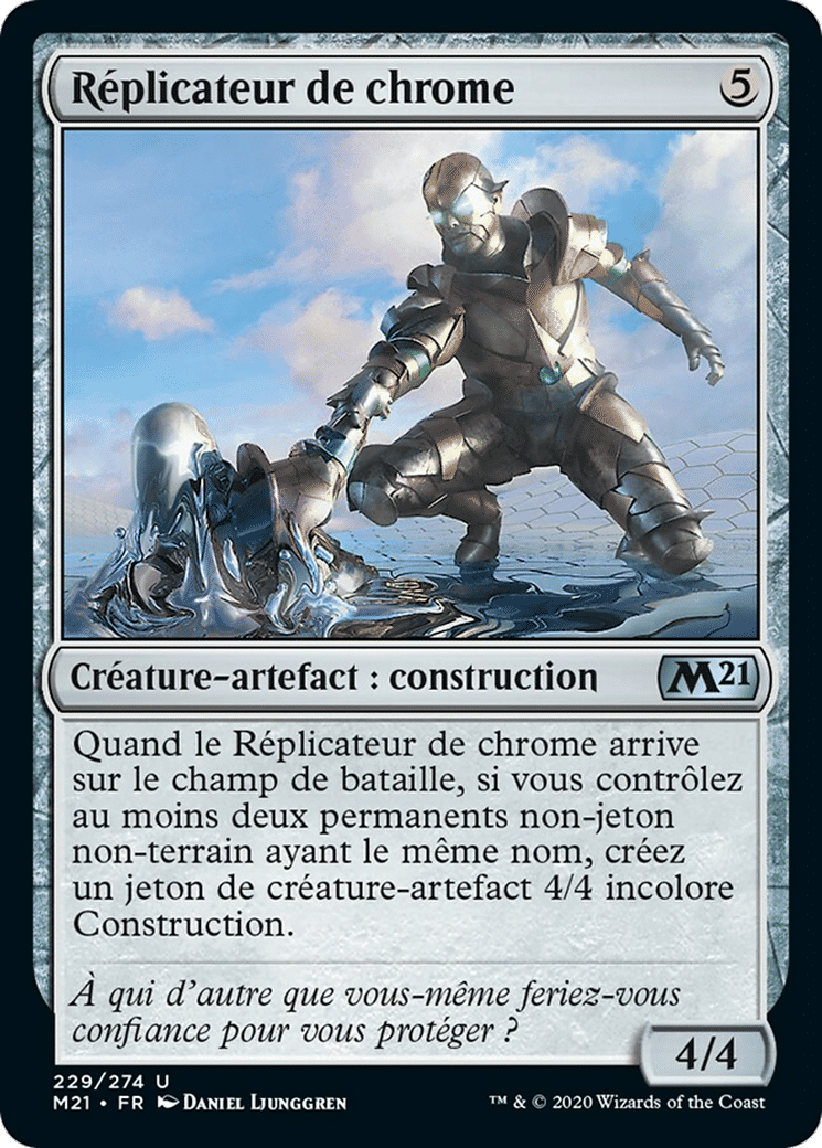 Réplicateur de chrome — Core Set 2021 — Magic: The Gathering