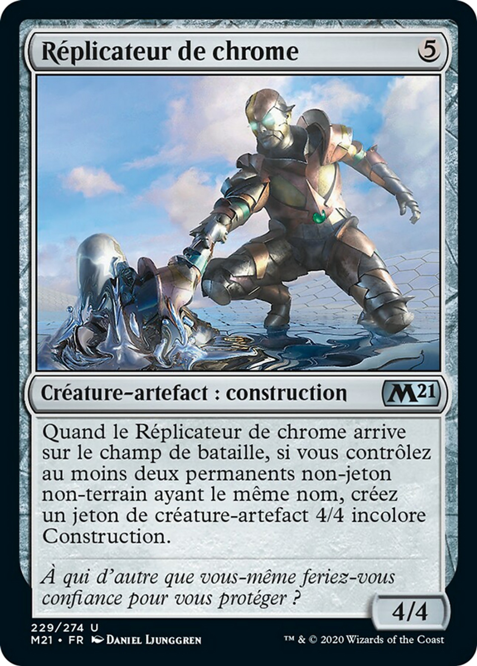Réplicateur de chrome — Core Set 2021 — Magic: The Gathering