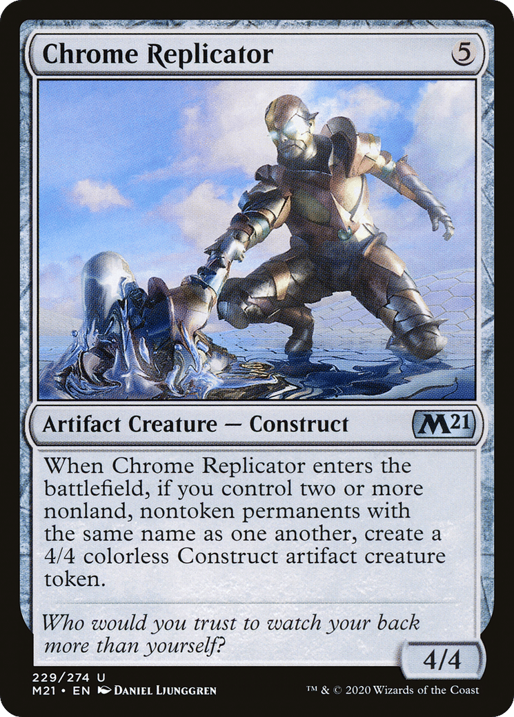 Réplicateur de chrome — Core Set 2021 — Magic: The Gathering