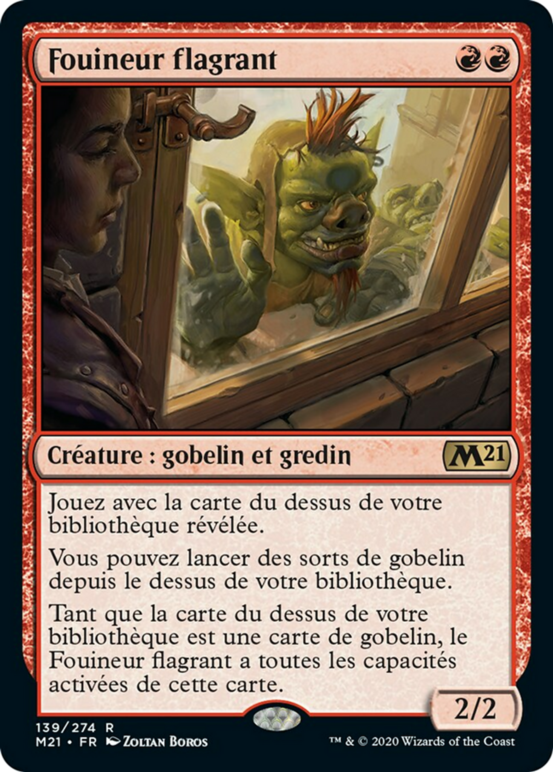 Fouineur flagrant — Core Set 2021 — Magic: The Gathering