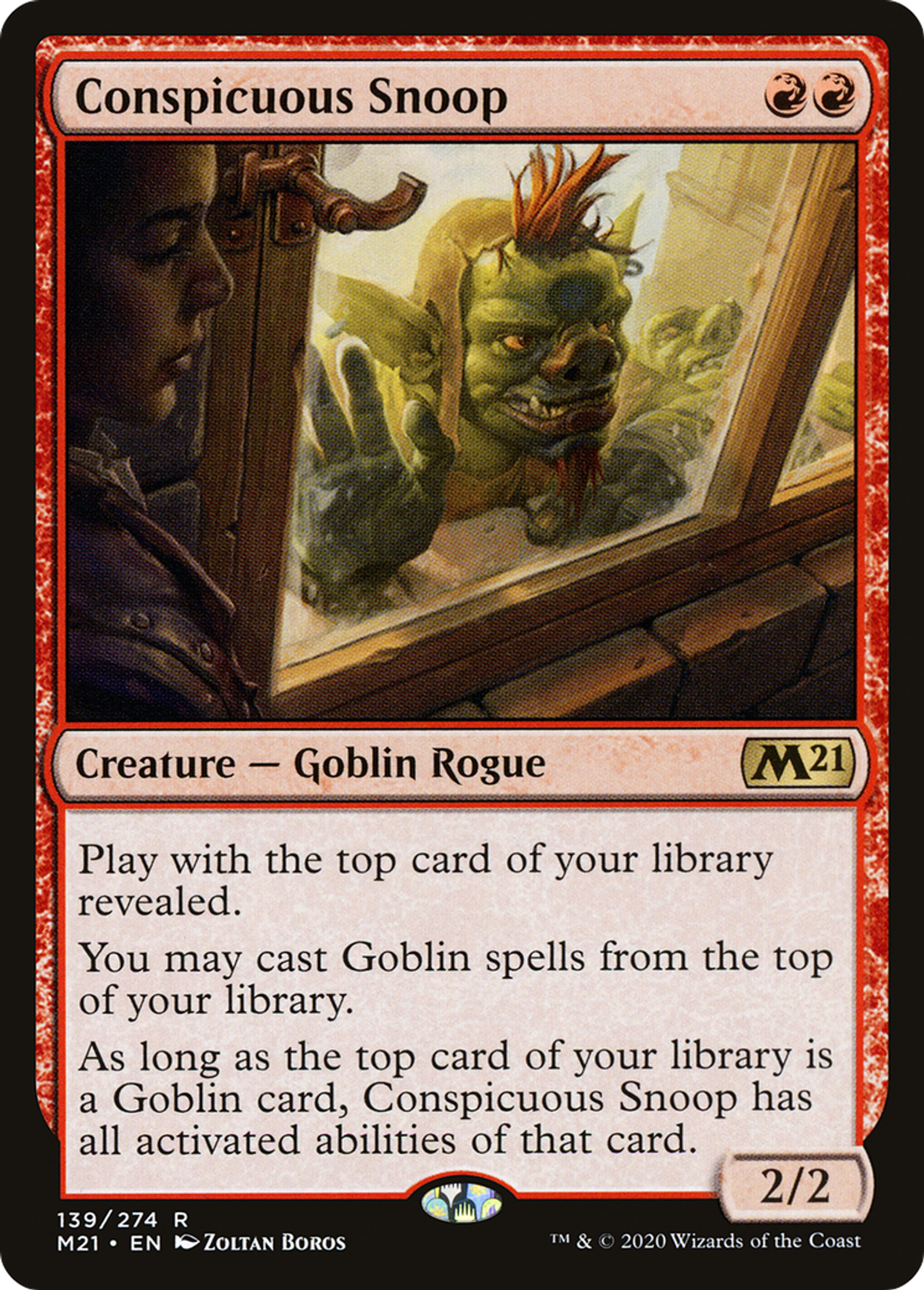 Fouineur flagrant — Core Set 2021 — Magic: The Gathering