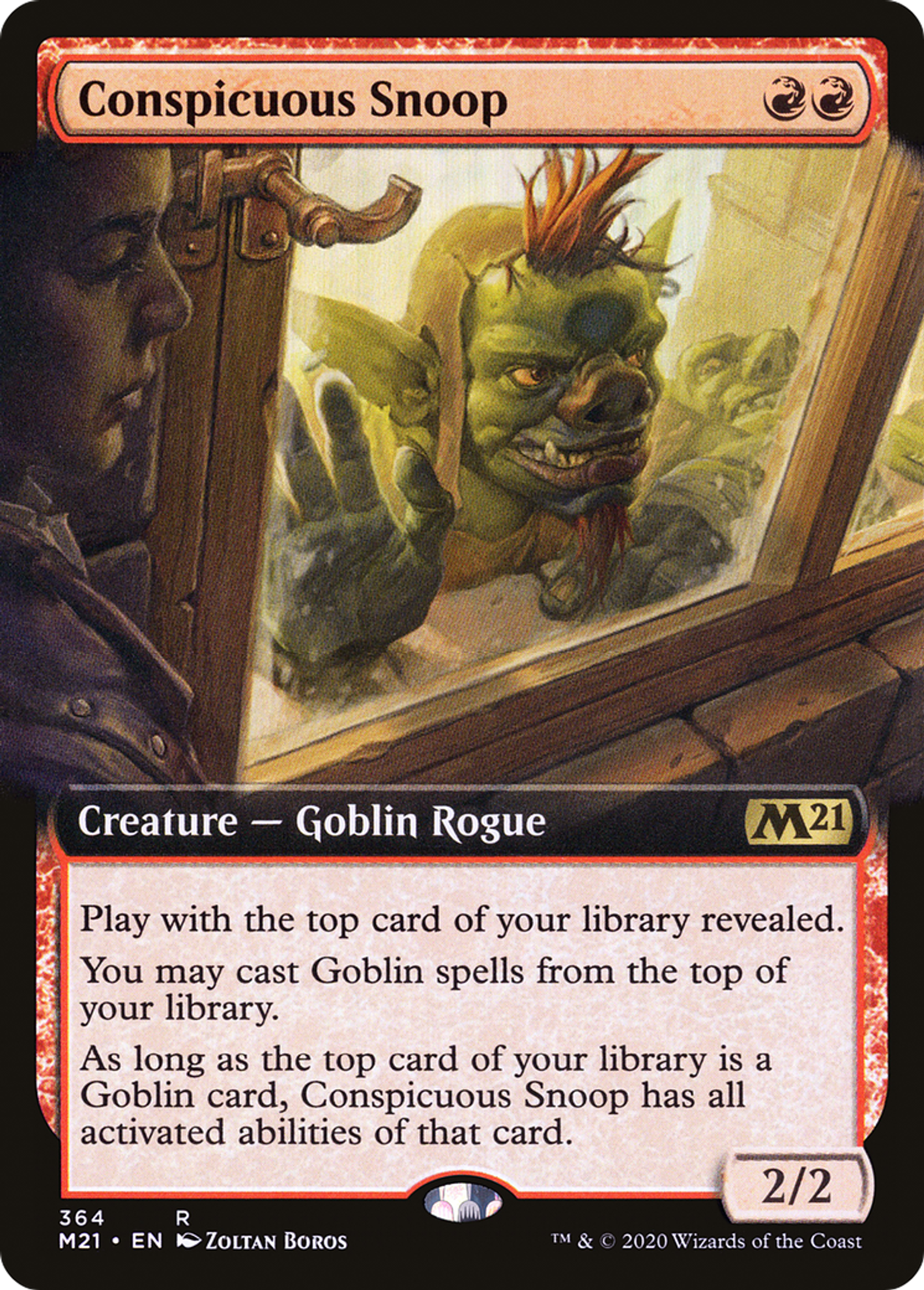 Fouineur flagrant — Core Set 2021 — Magic: The Gathering