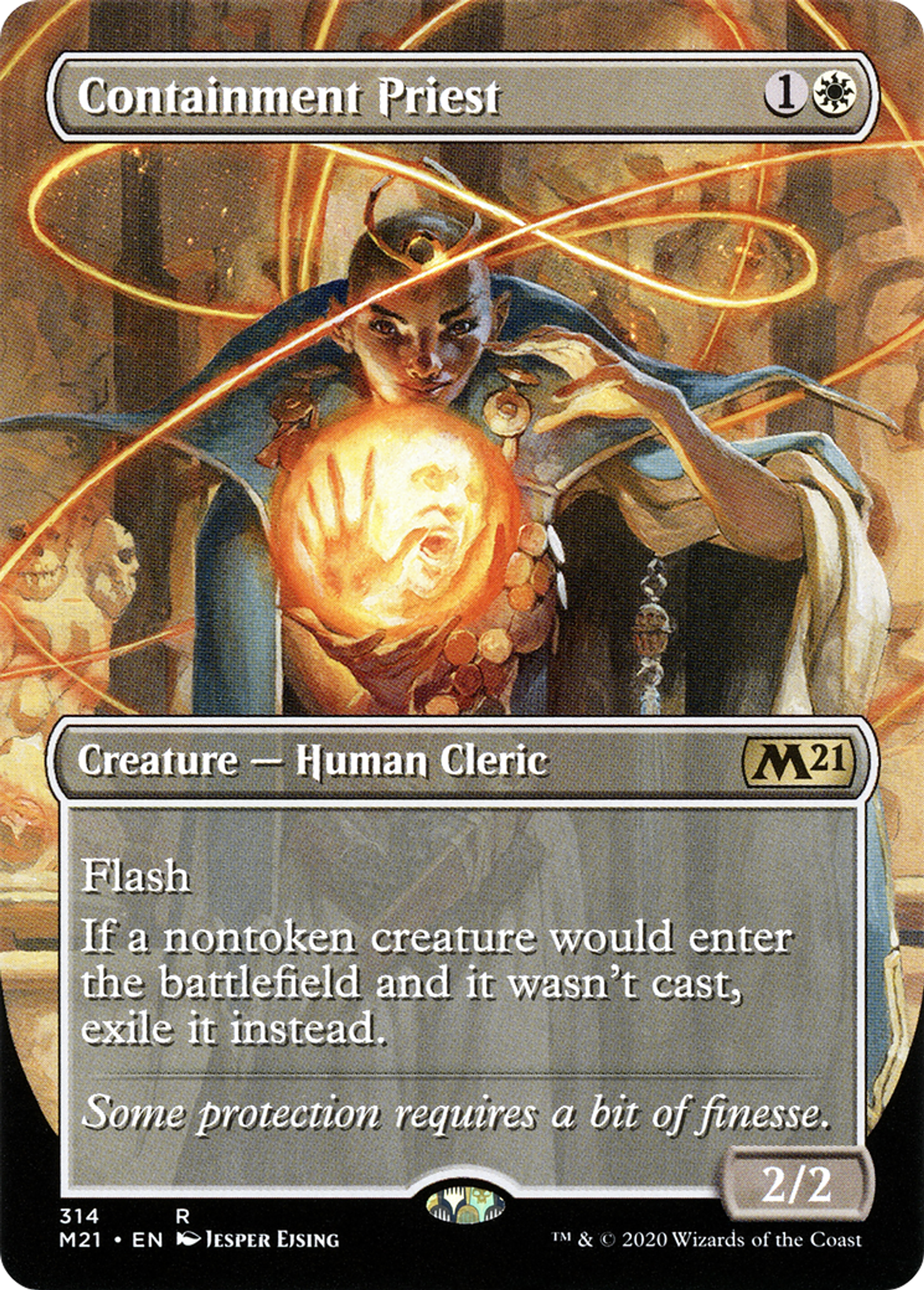 Containment Priest — Core Set 2021 — Magic: The Gathering