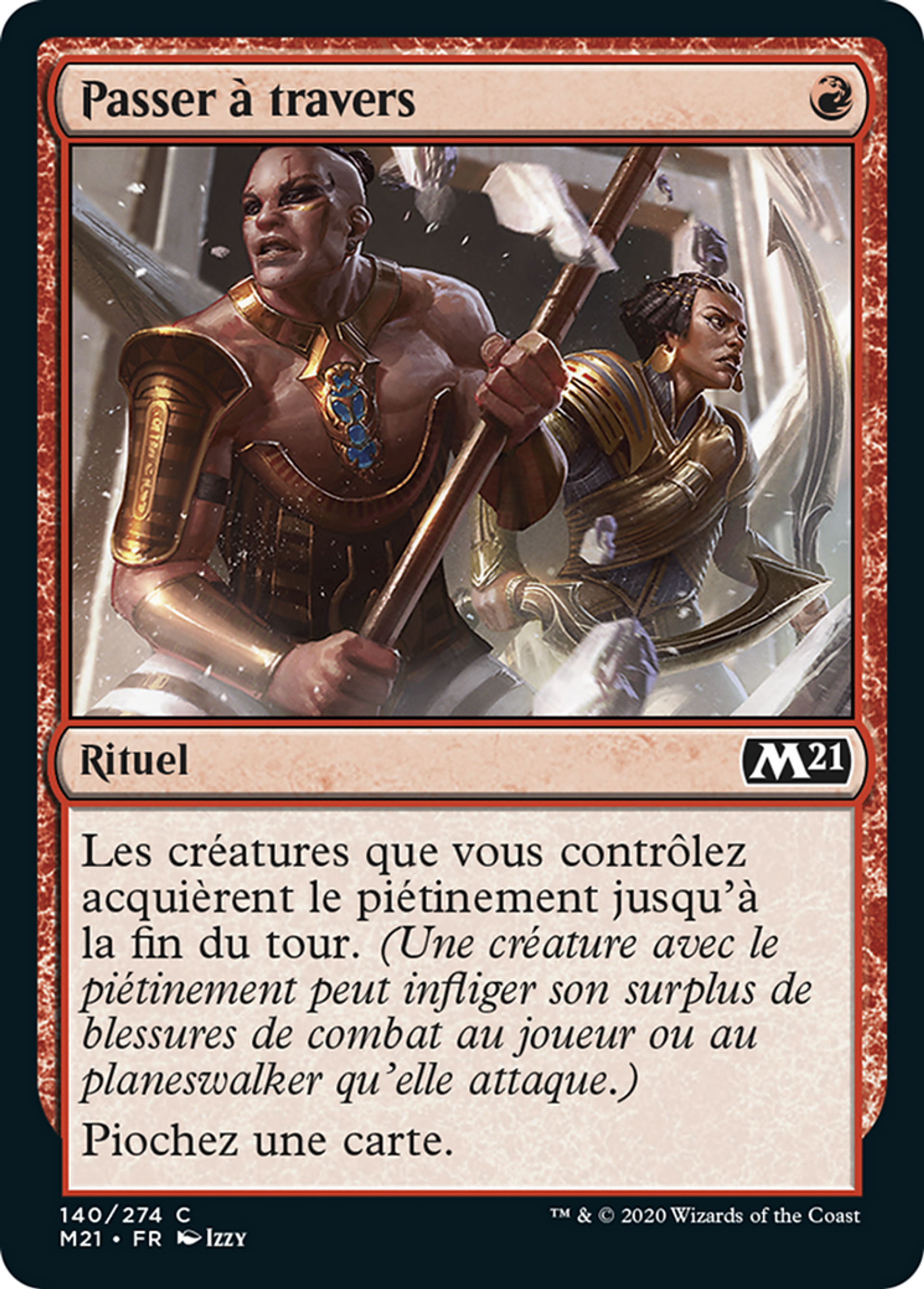 Passer à travers — Core Set 2021 — Magic: The Gathering