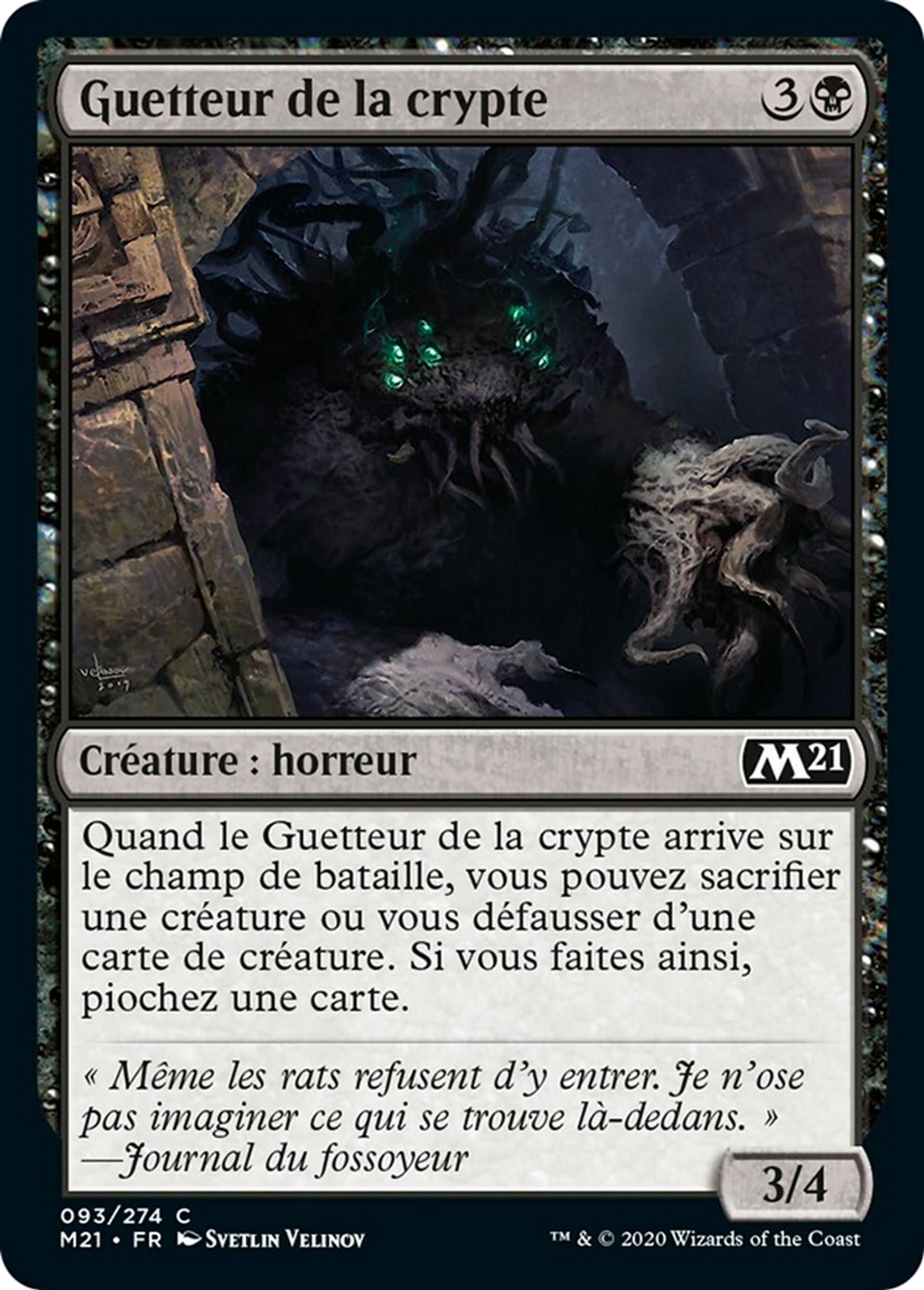 Guetteur de la crypte — Core Set 2021 — Magic: The Gathering