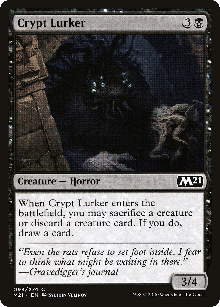 Crypt Lurker — Core Set 2021 — Magic: The Gathering