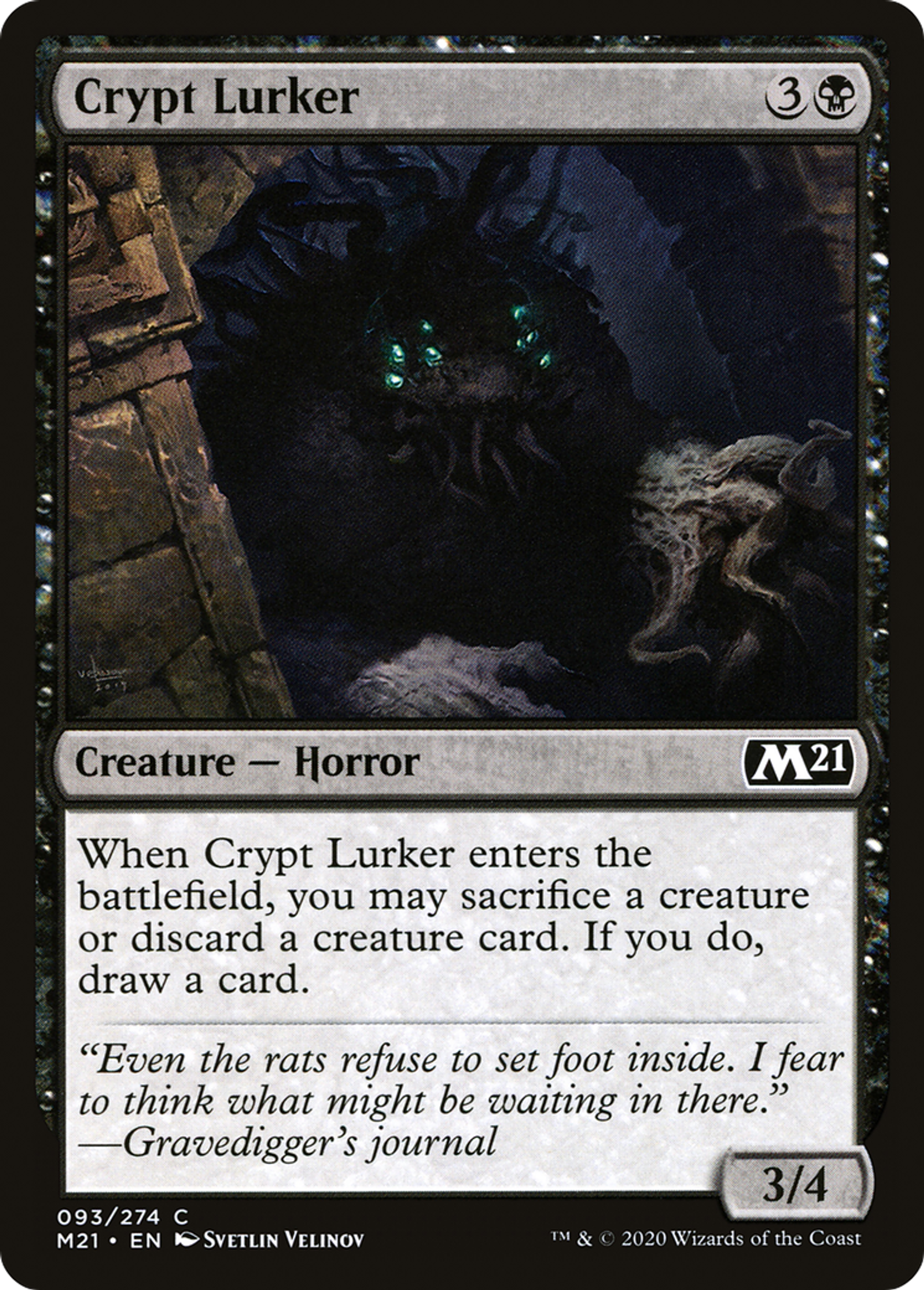 Crypt Lurker — Core Set 2021 — Magic: The Gathering