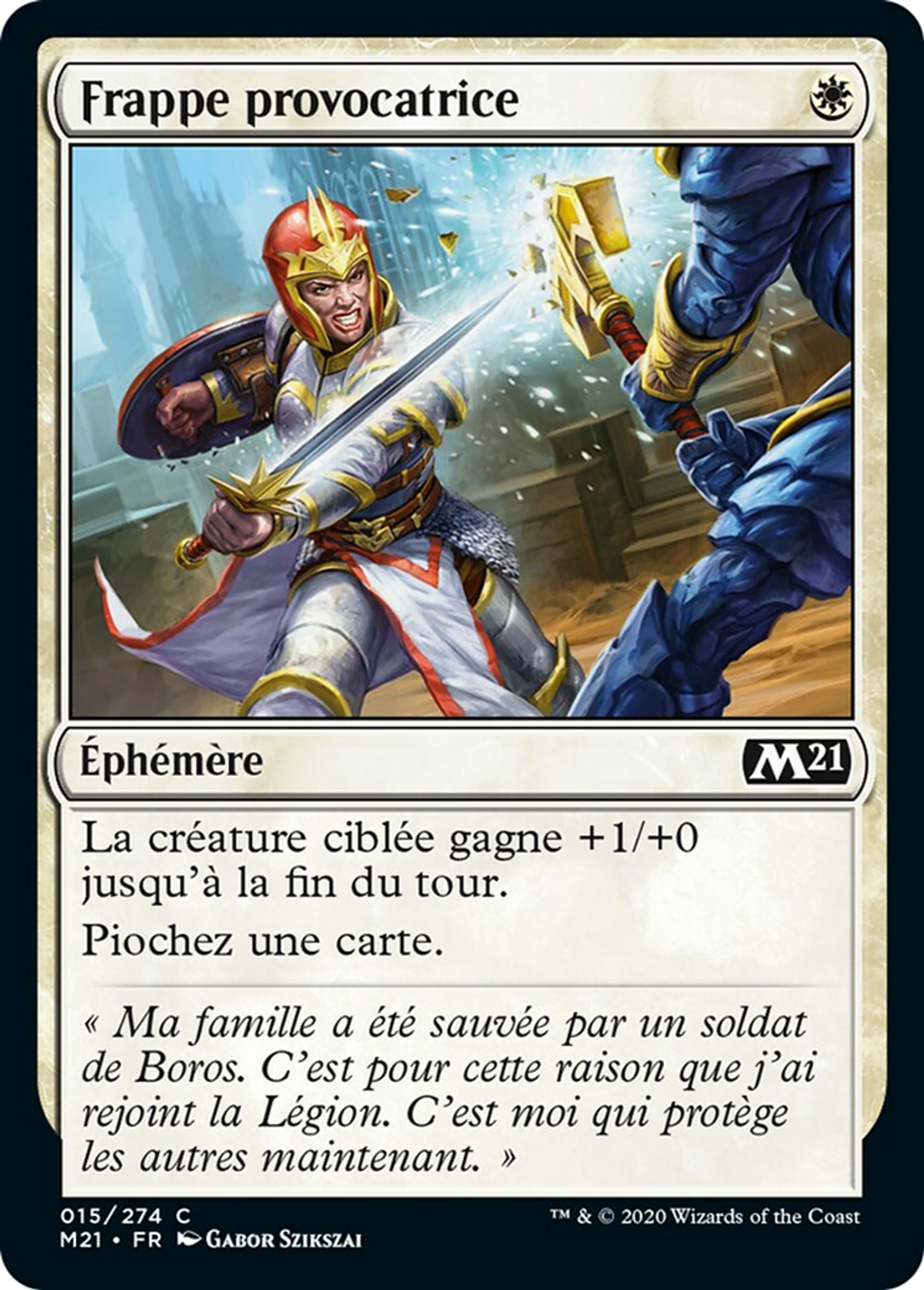 Frappe provocatrice — Core Set 2021 — Magic: The Gathering