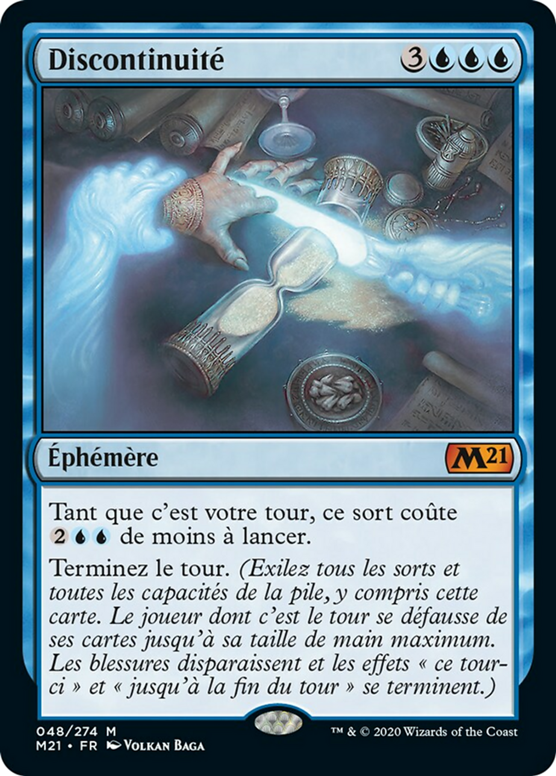 Discontinuité — Core Set 2021 — Magic: The Gathering