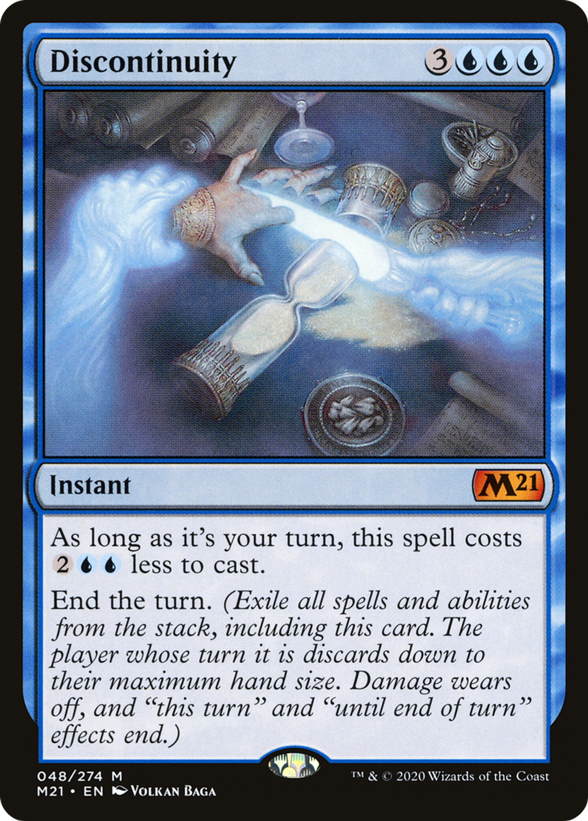 Discontinuity — Core Set 2021 — Magic: The Gathering