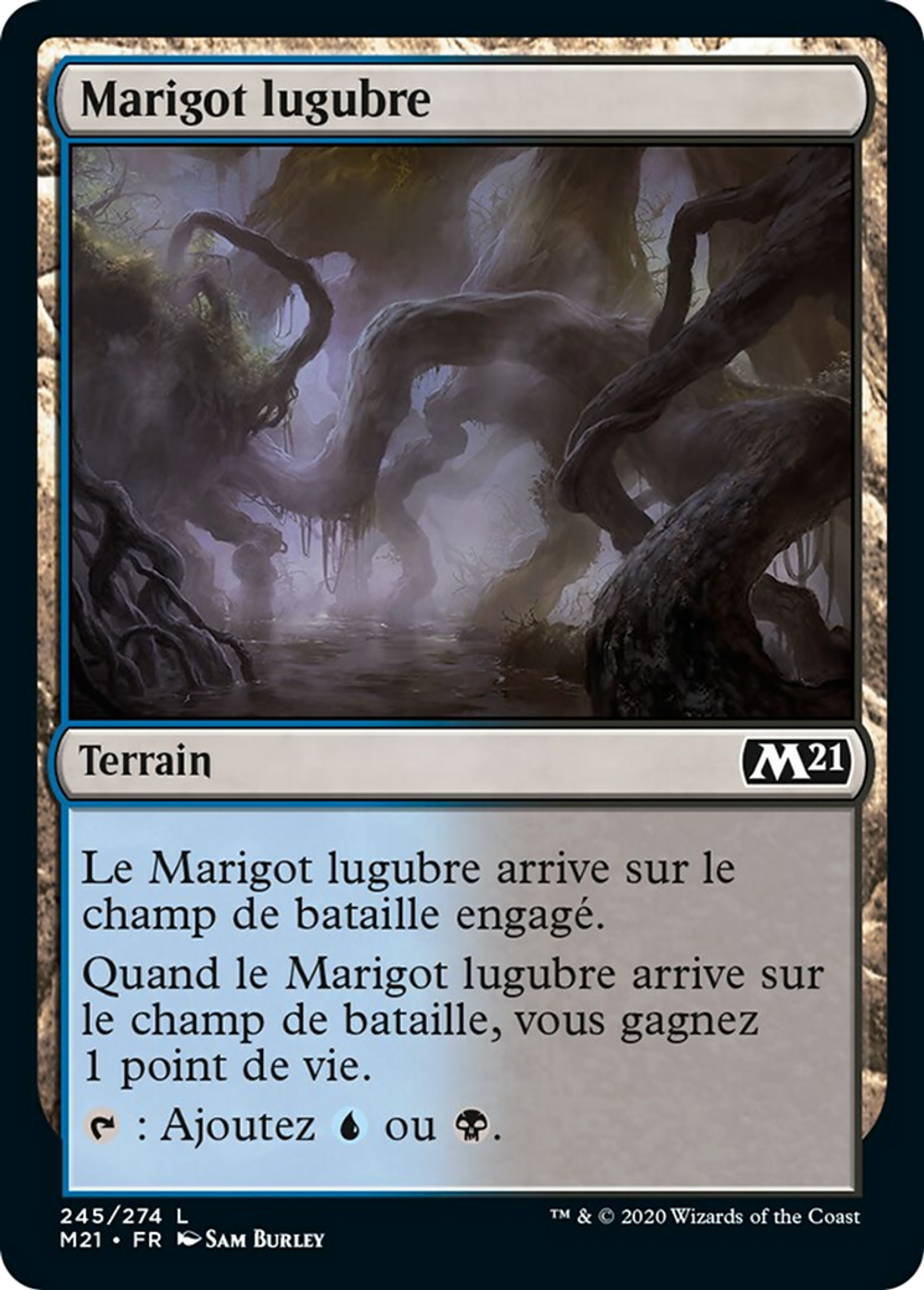 Marigot lugubre — Core Set 2021 — Magic: The Gathering
