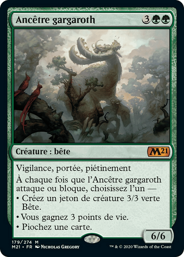 Ancêtre gargaroth — Core Set 2021 — Magic: The Gathering