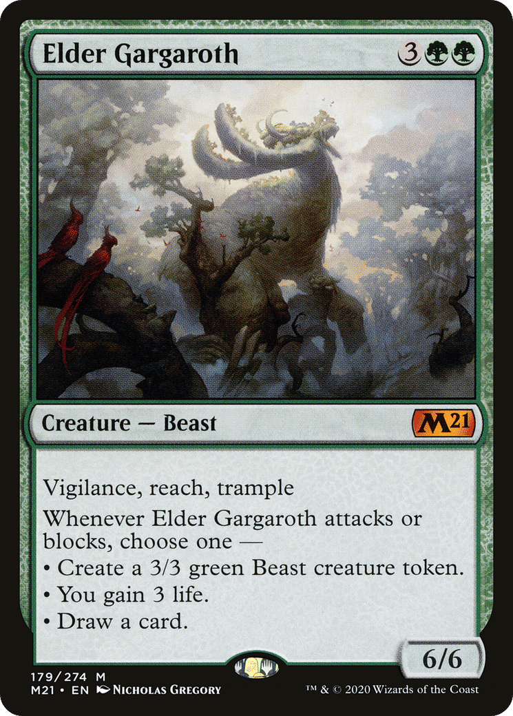 Elder Gargaroth — Core Set 2021 — Magic: The Gathering