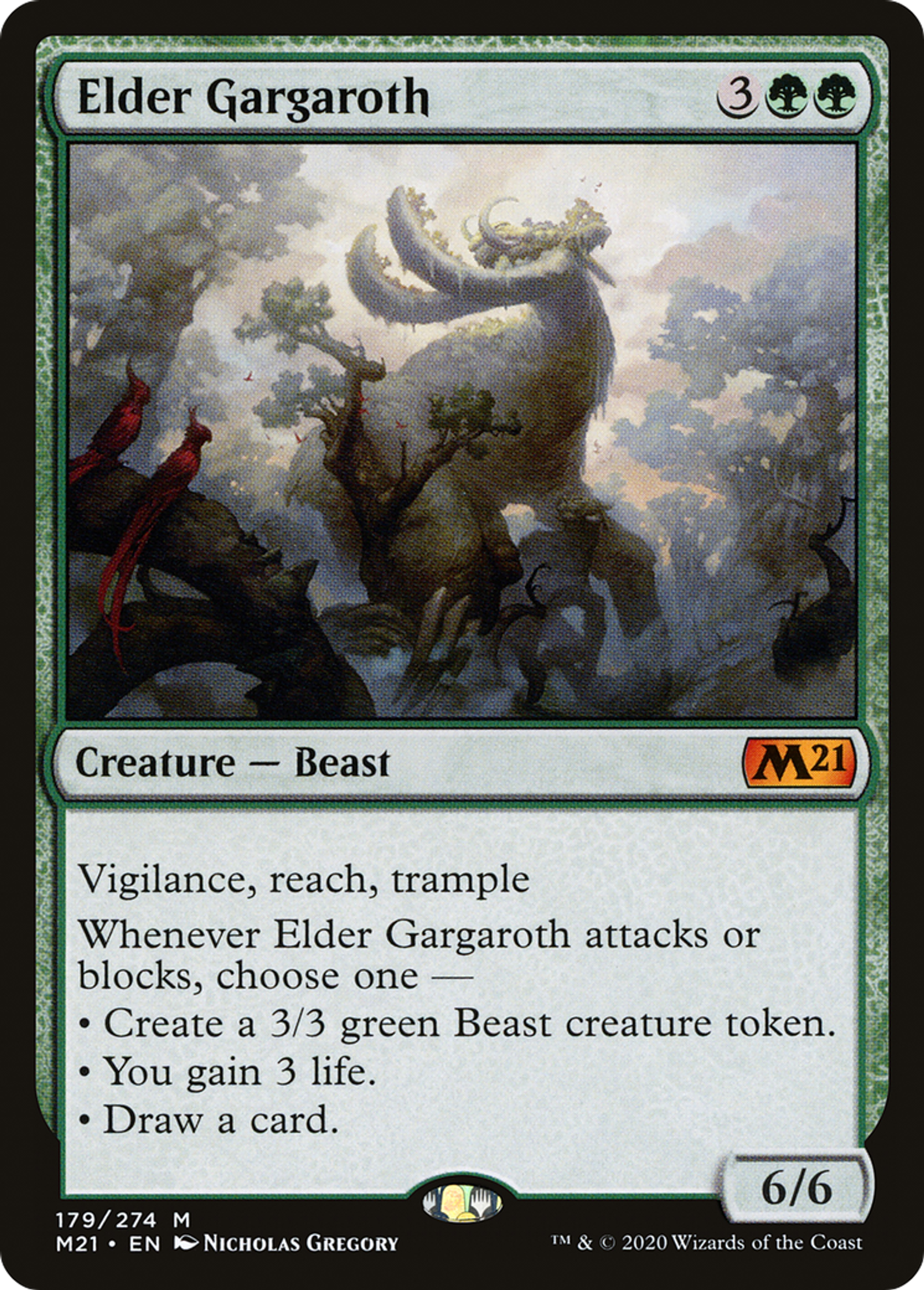 Ancêtre gargaroth — Core Set 2021 — Magic: The Gathering