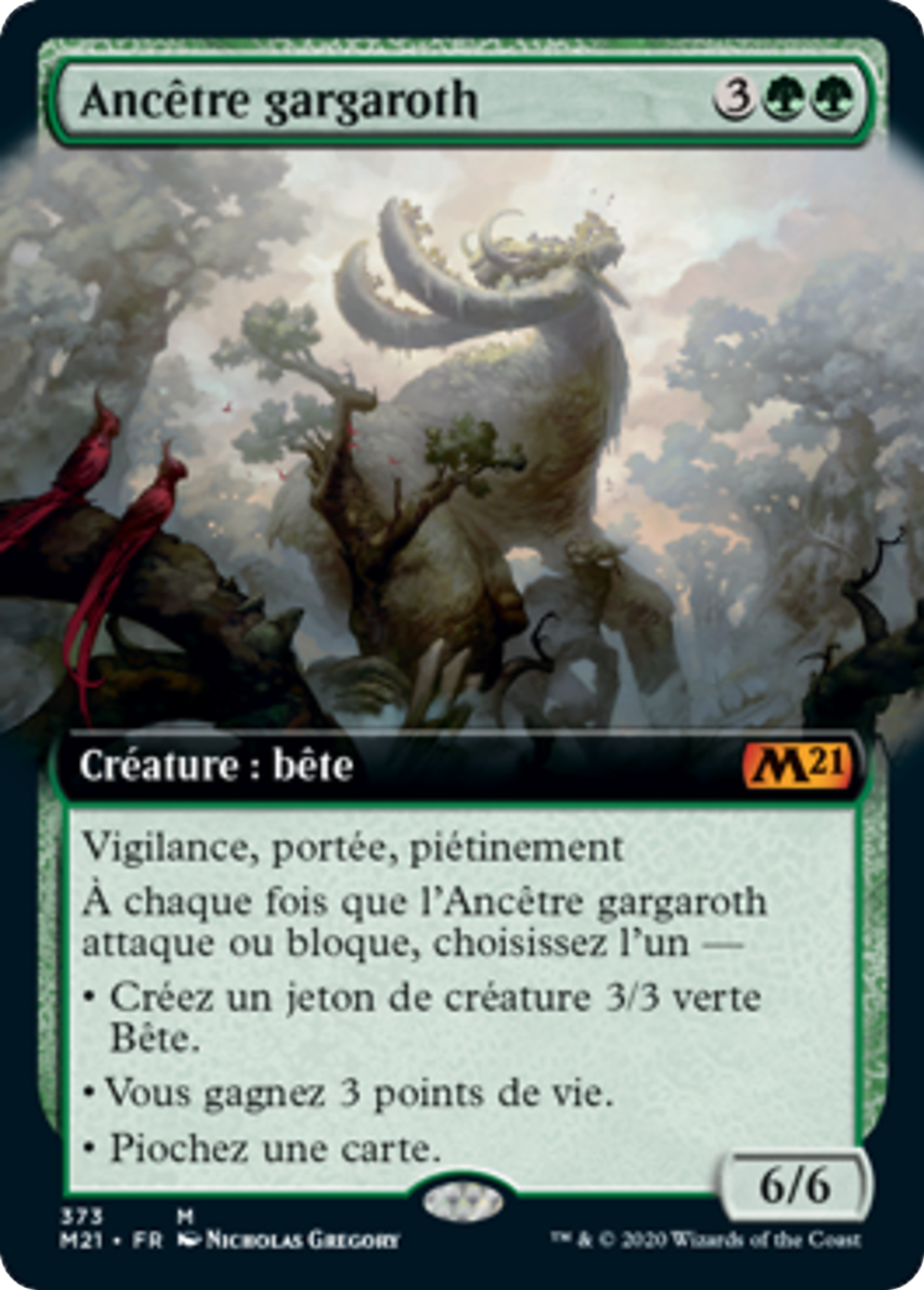 Ancêtre gargaroth — Core Set 2021 — Magic: The Gathering