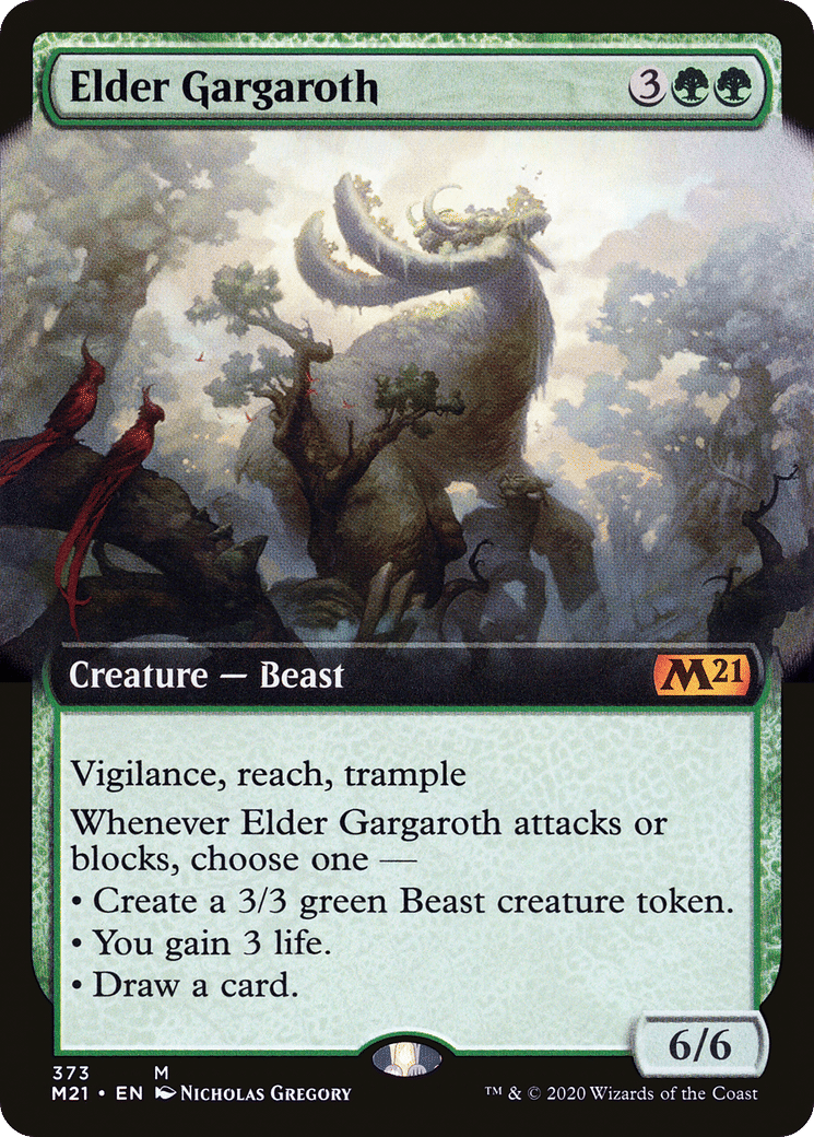 Elder Gargaroth — Core Set 2021 — Magic: The Gathering