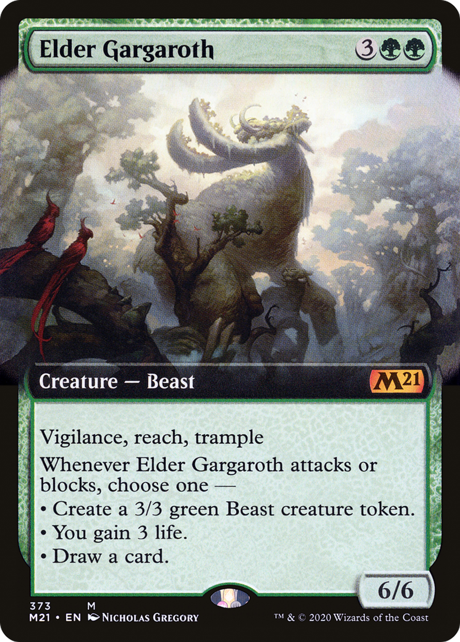 Elder Gargaroth — Core Set 2021 — Magic: The Gathering