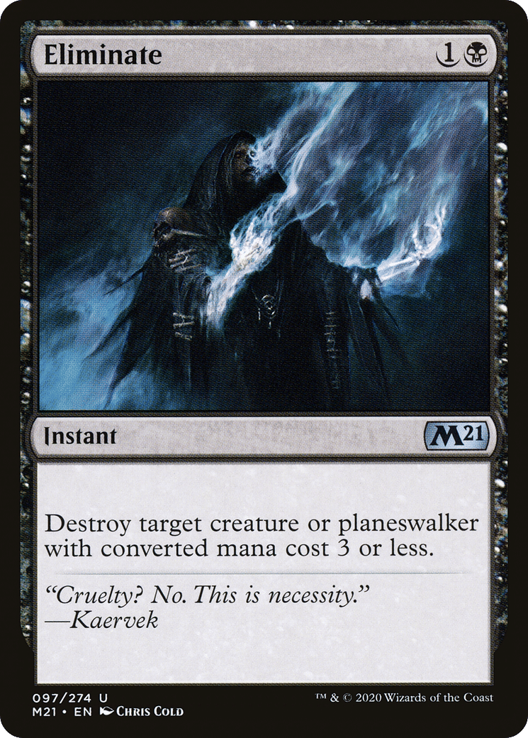 Eliminate — Core Set 2021 — Magic: The Gathering