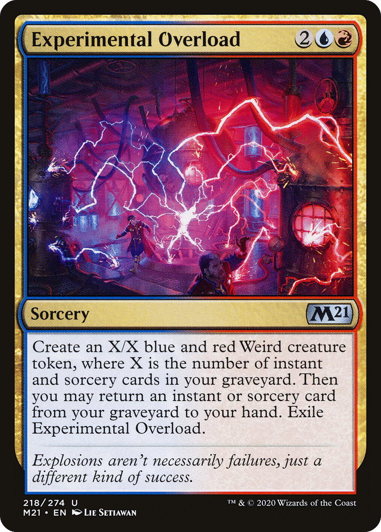 Experimental Overload — Core Set 2021 — Magic: The Gathering