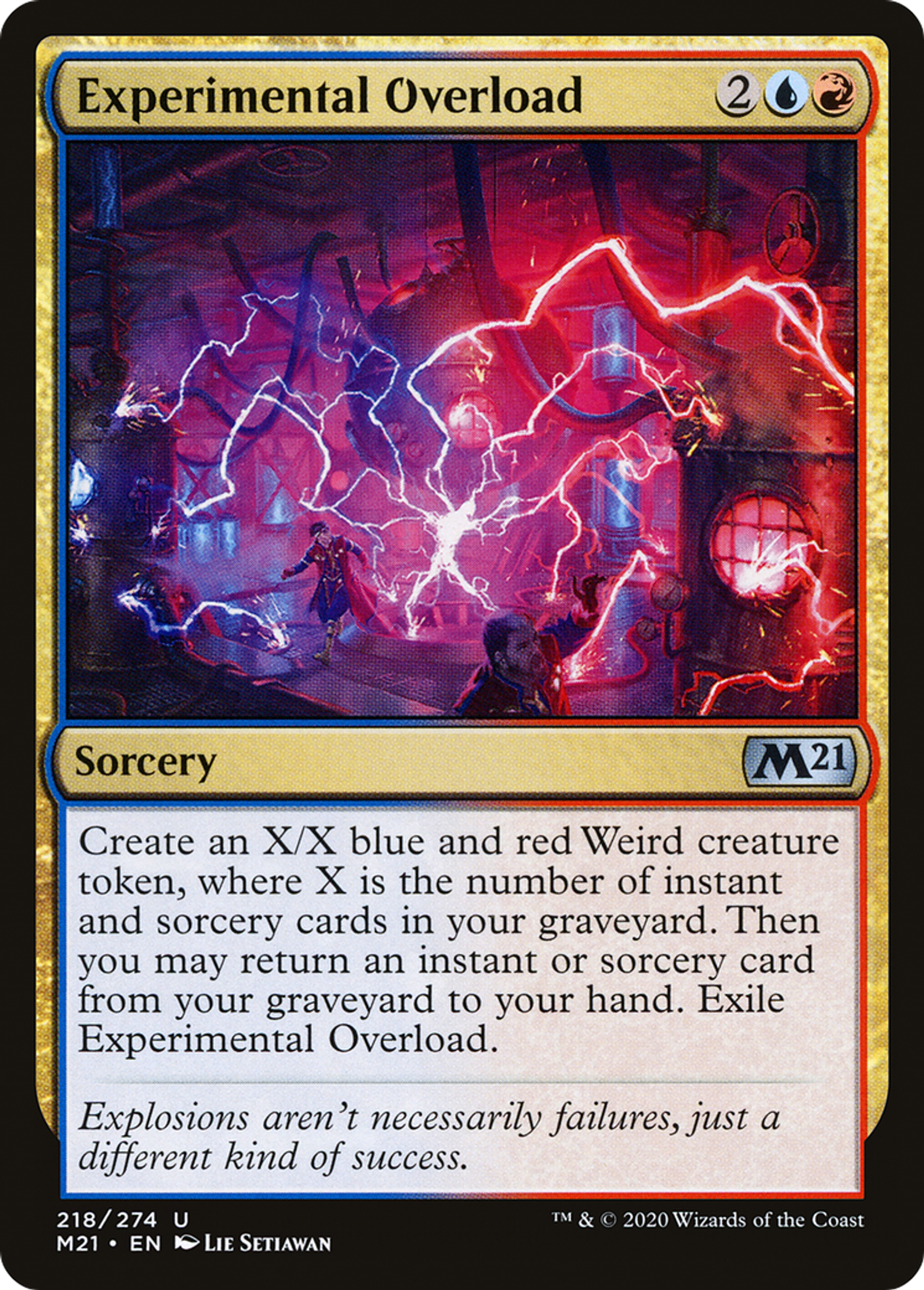 Experimental Overload — Core Set 2021 — Magic: The Gathering