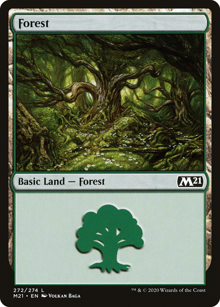 Forest — Core Set 2021 — Magic: The Gathering