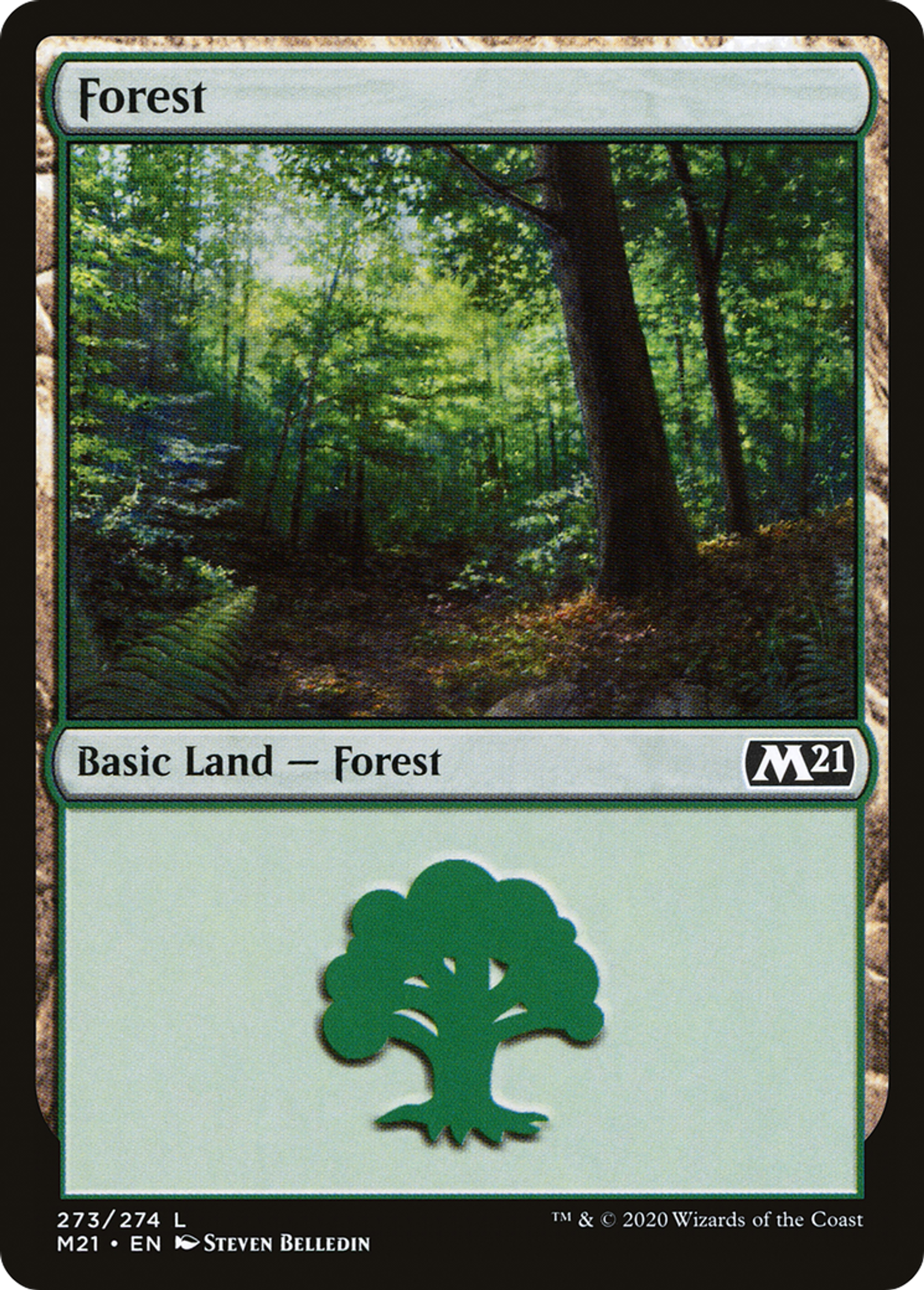 Forest — Core Set 2021 — Magic: The Gathering
