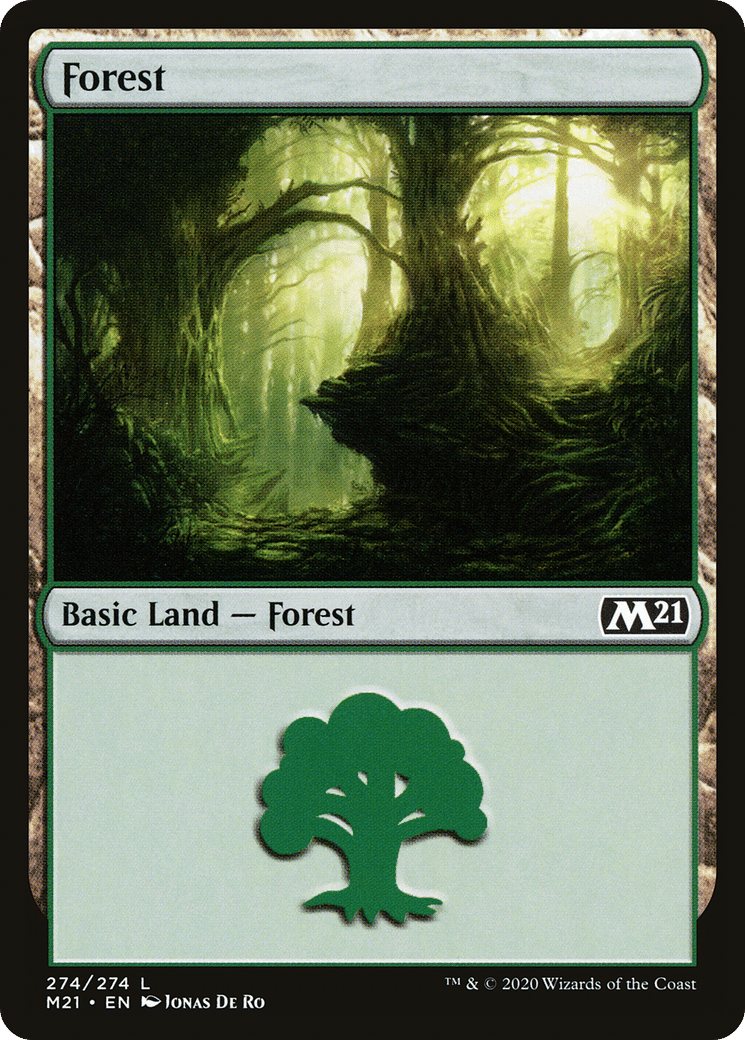 Forest — Core Set 2021 — Magic: The Gathering