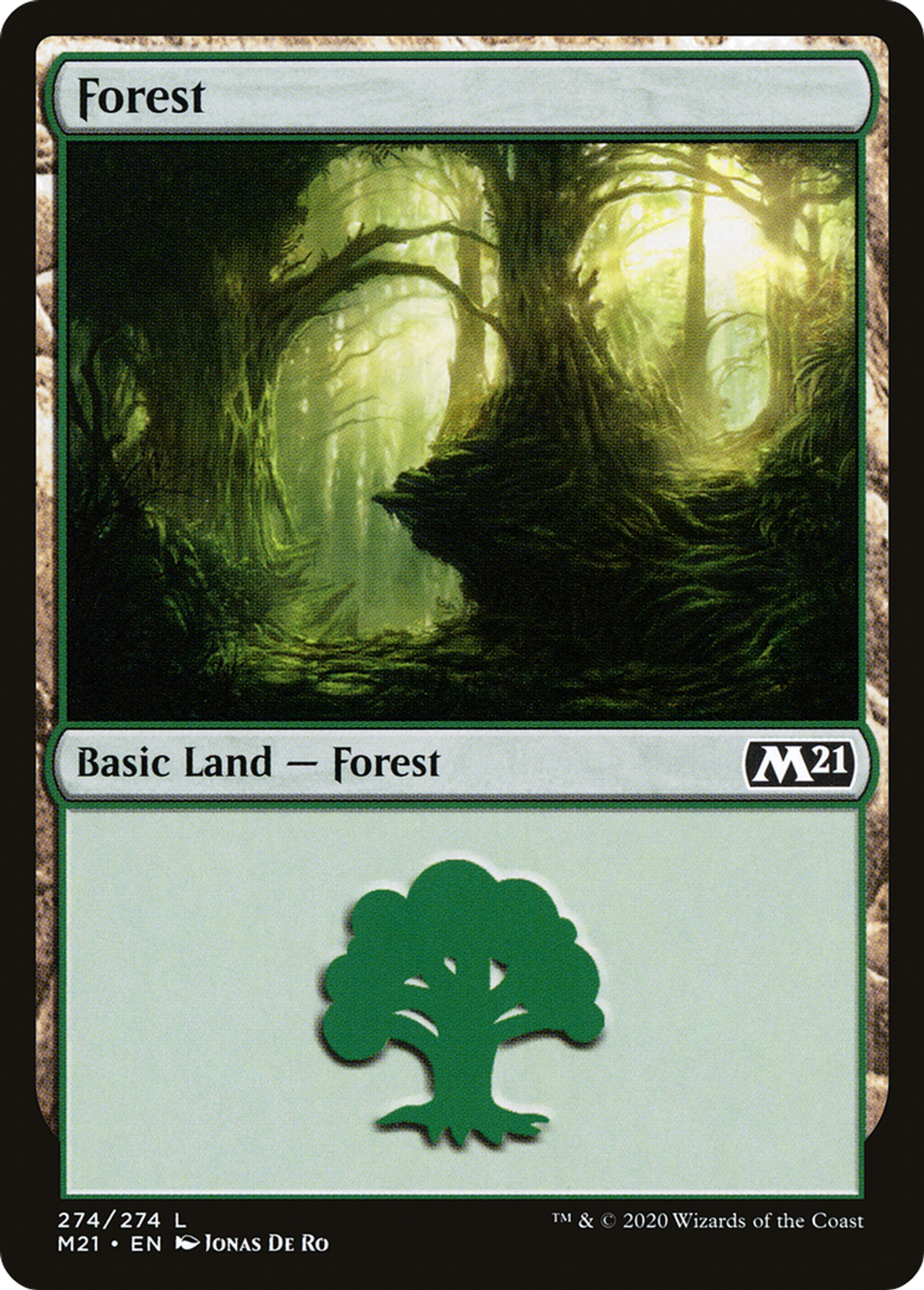 Forest — Core Set 2021 — Magic: The Gathering