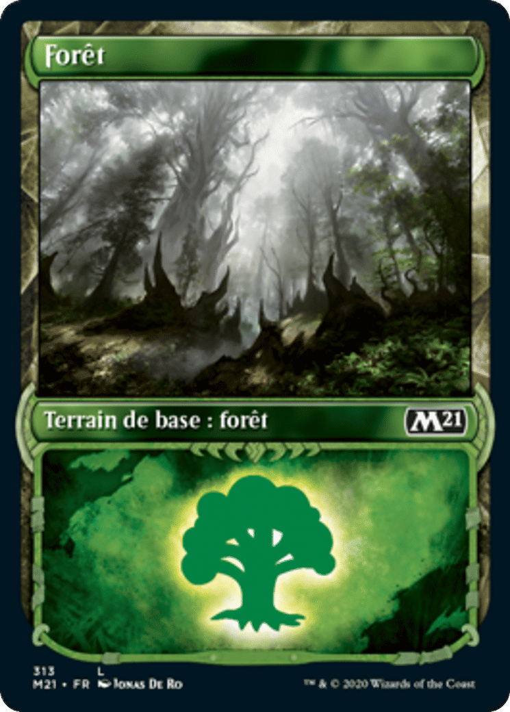Forêt — Core Set 2021 — Magic: The Gathering