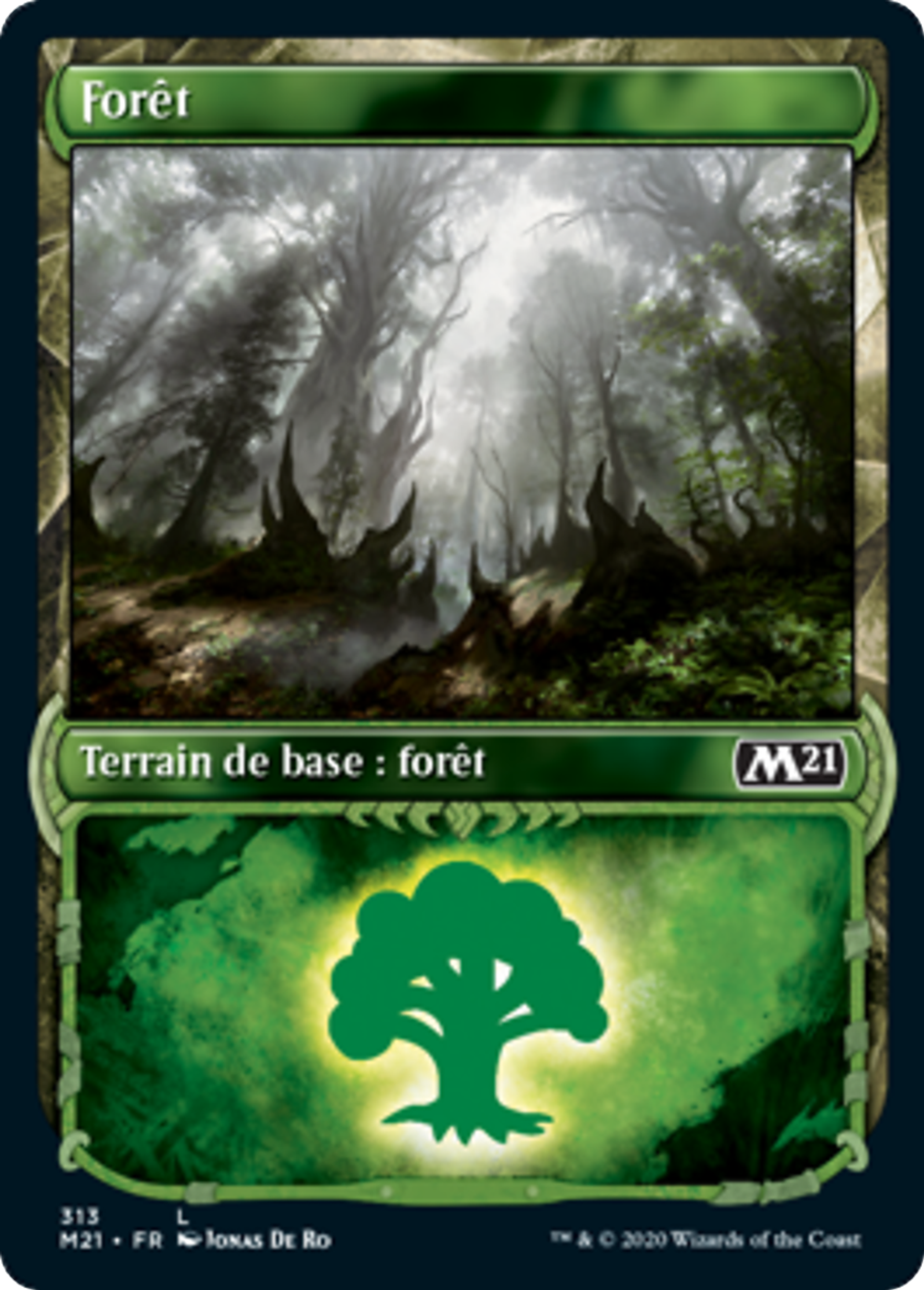 Forêt — Core Set 2021 — Magic: The Gathering