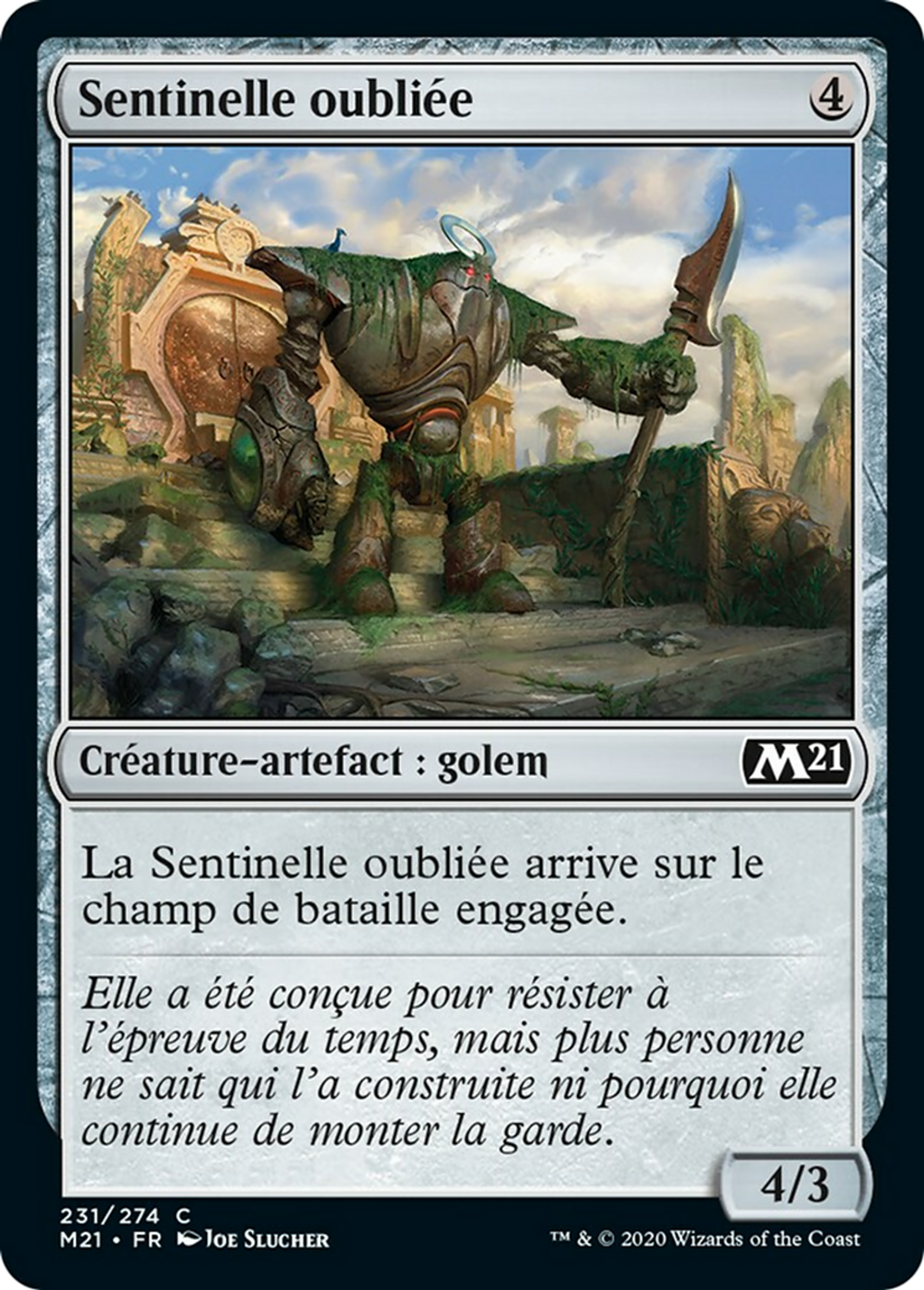 Sentinelle oubliée — Core Set 2021 — Magic: The Gathering