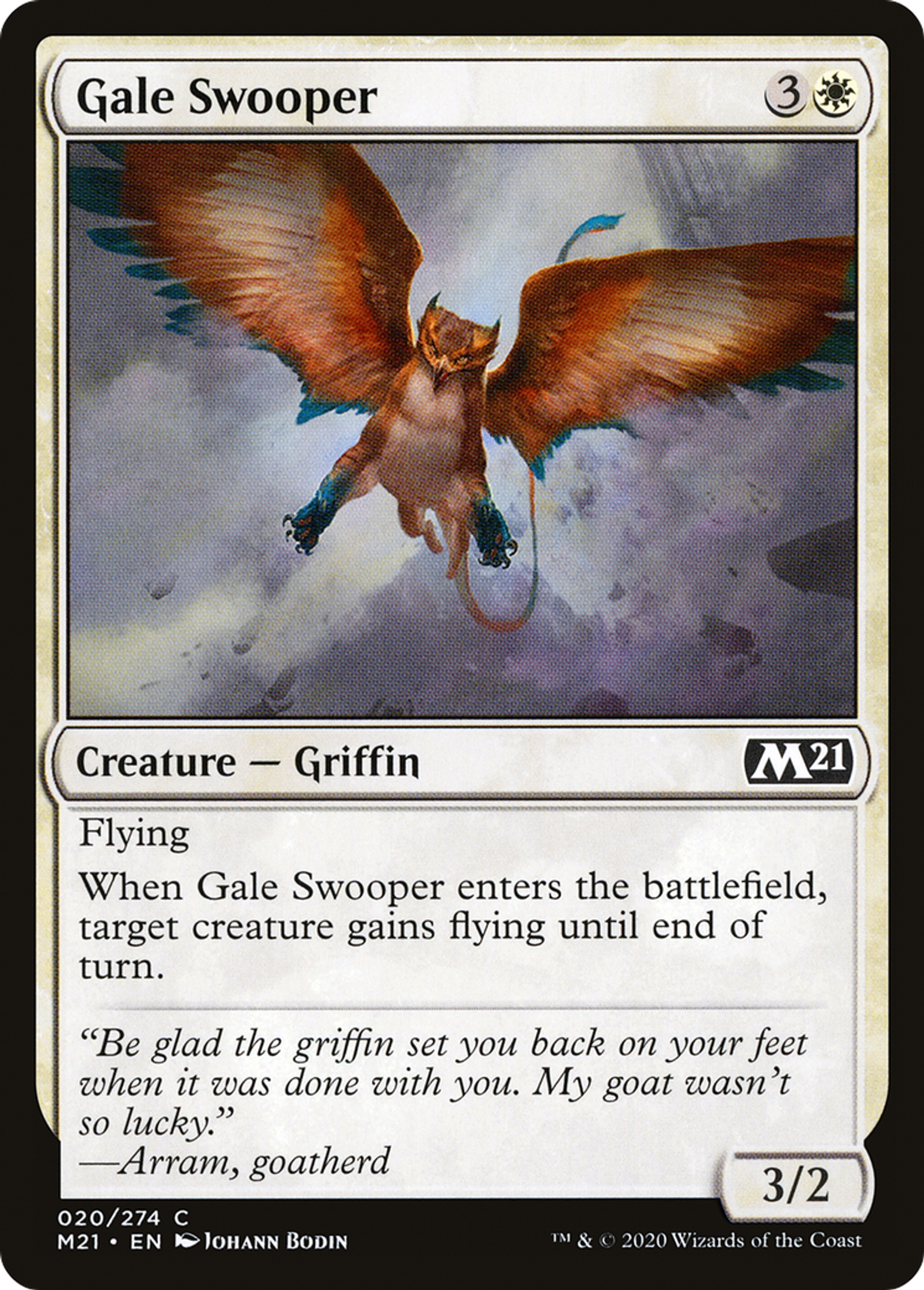 Gale Swooper — Core Set 2021 — Magic: The Gathering
