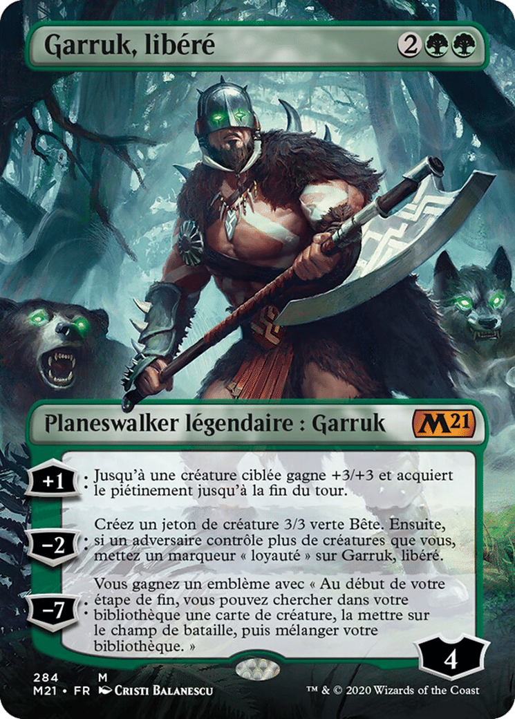 Garruk, libéré — Core Set 2021 — Magic: The Gathering