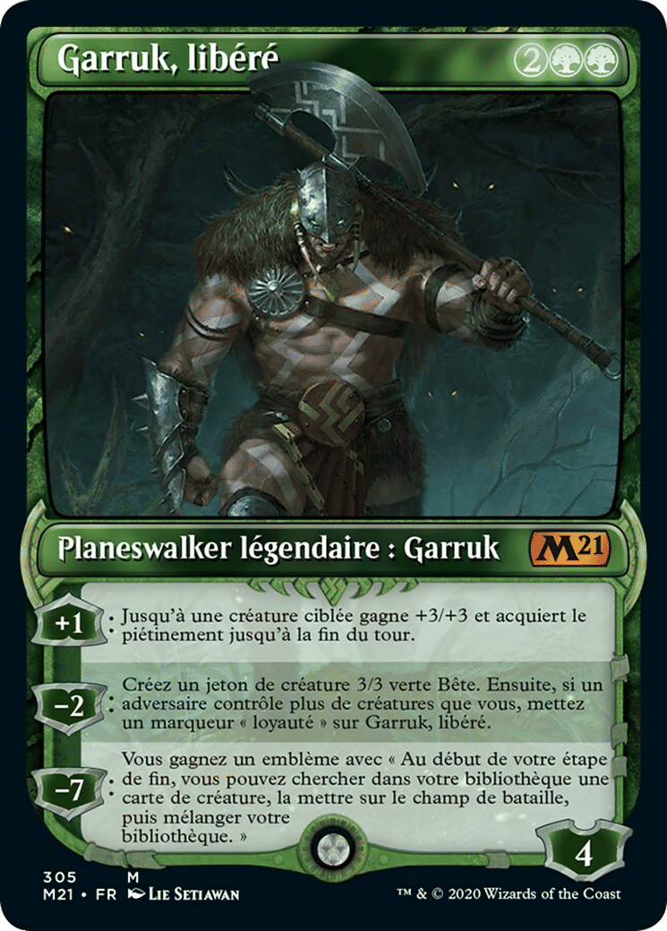 Garruk, libéré — Core Set 2021 — Magic: The Gathering