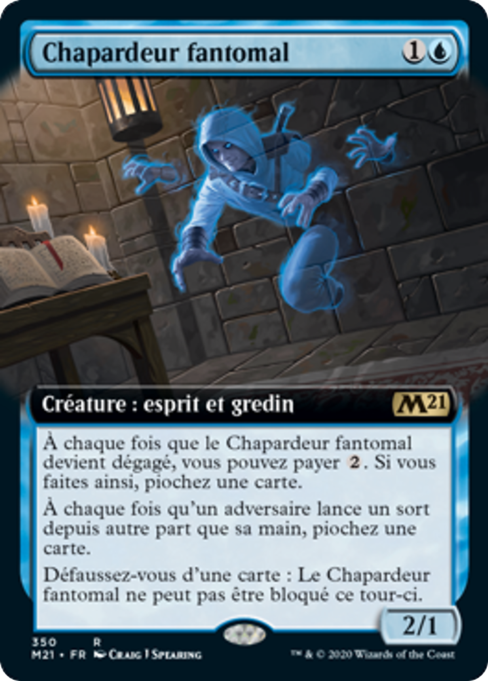 Chapardeur fantomal — Core Set 2021 — Magic: The Gathering