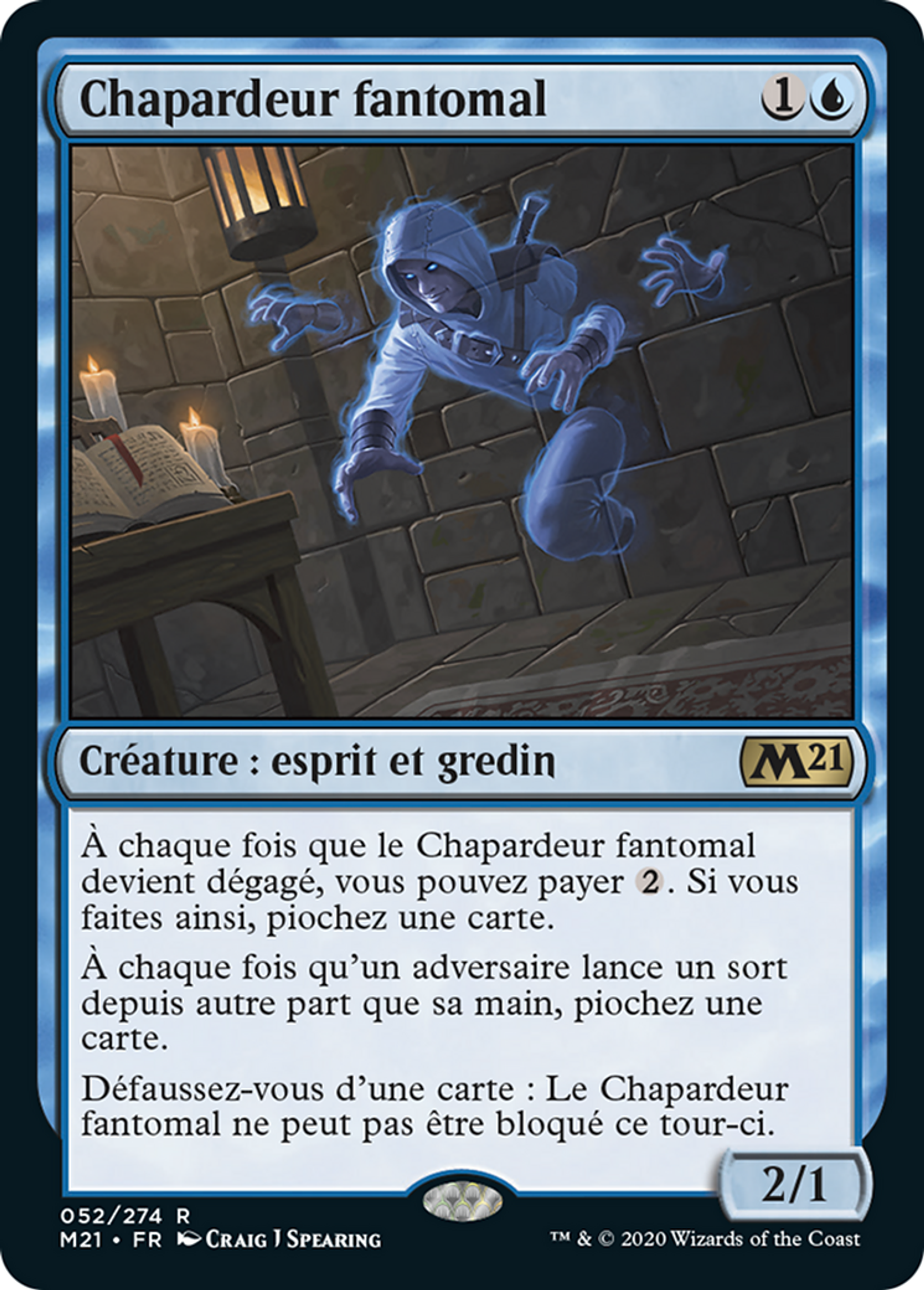 Chapardeur fantomal — Core Set 2021 — Magic: The Gathering