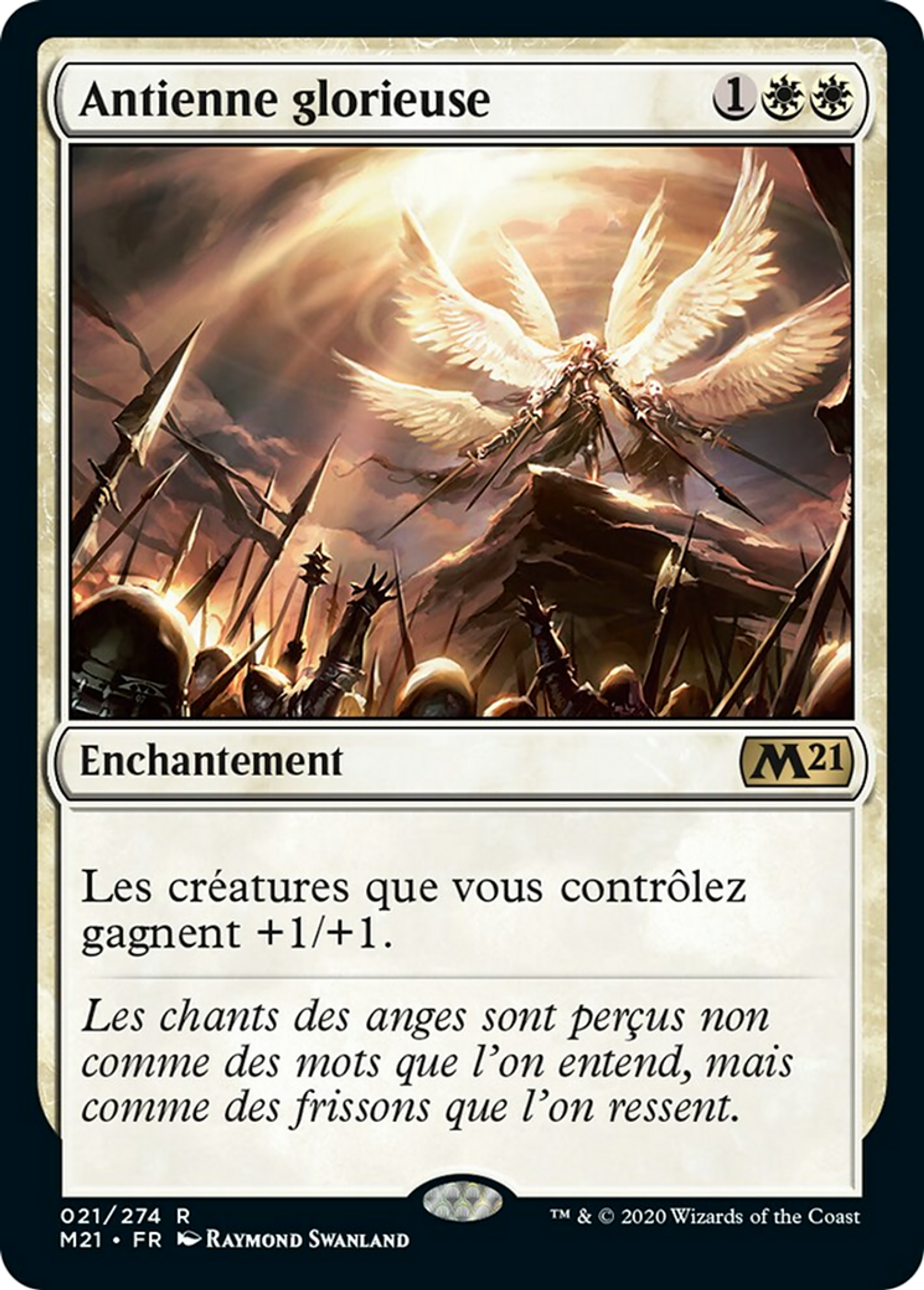Antienne glorieuse — Core Set 2021 — Magic: The Gathering