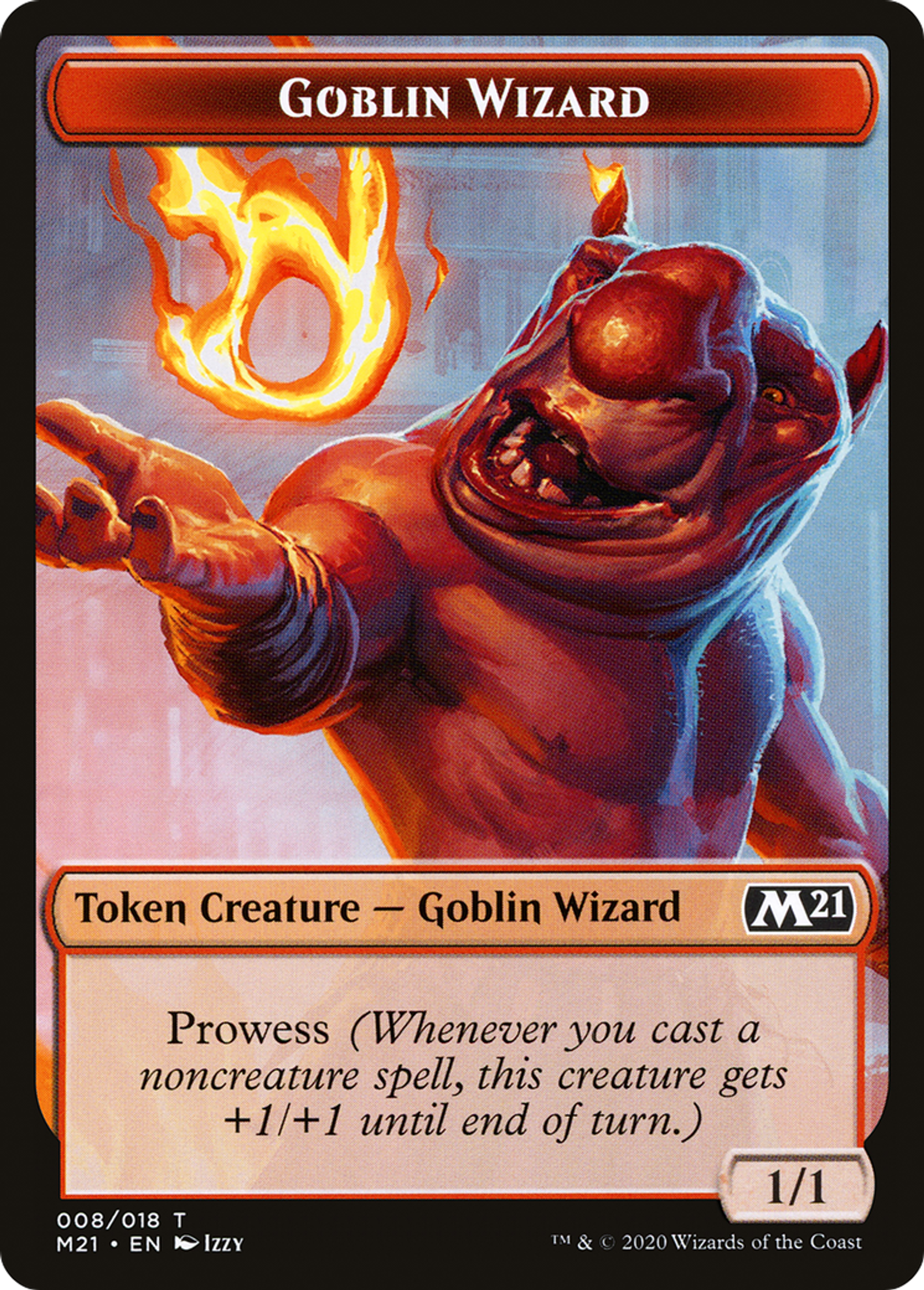 Goblin Wizard — Core Set 2021 — Magic: The Gathering