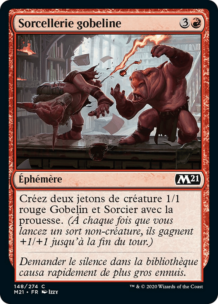 Sorcellerie gobeline — Core Set 2021 — Magic: The Gathering