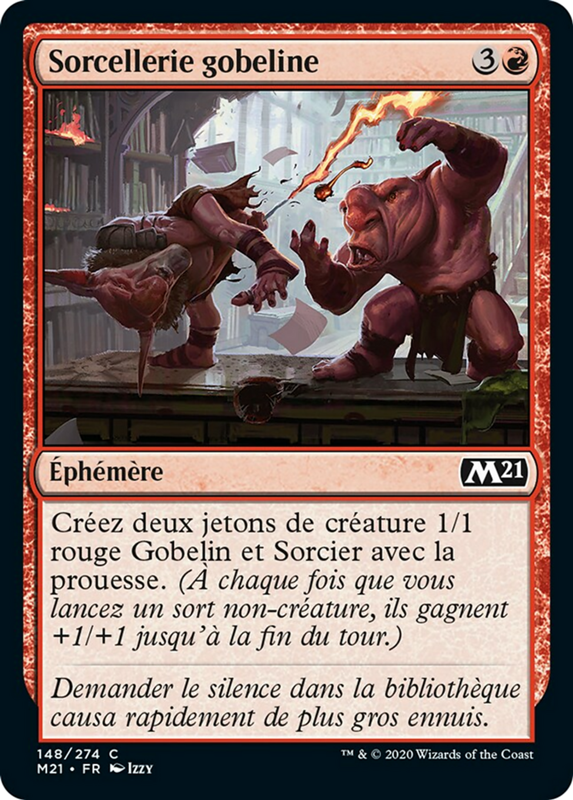 Sorcellerie gobeline — Core Set 2021 — Magic: The Gathering