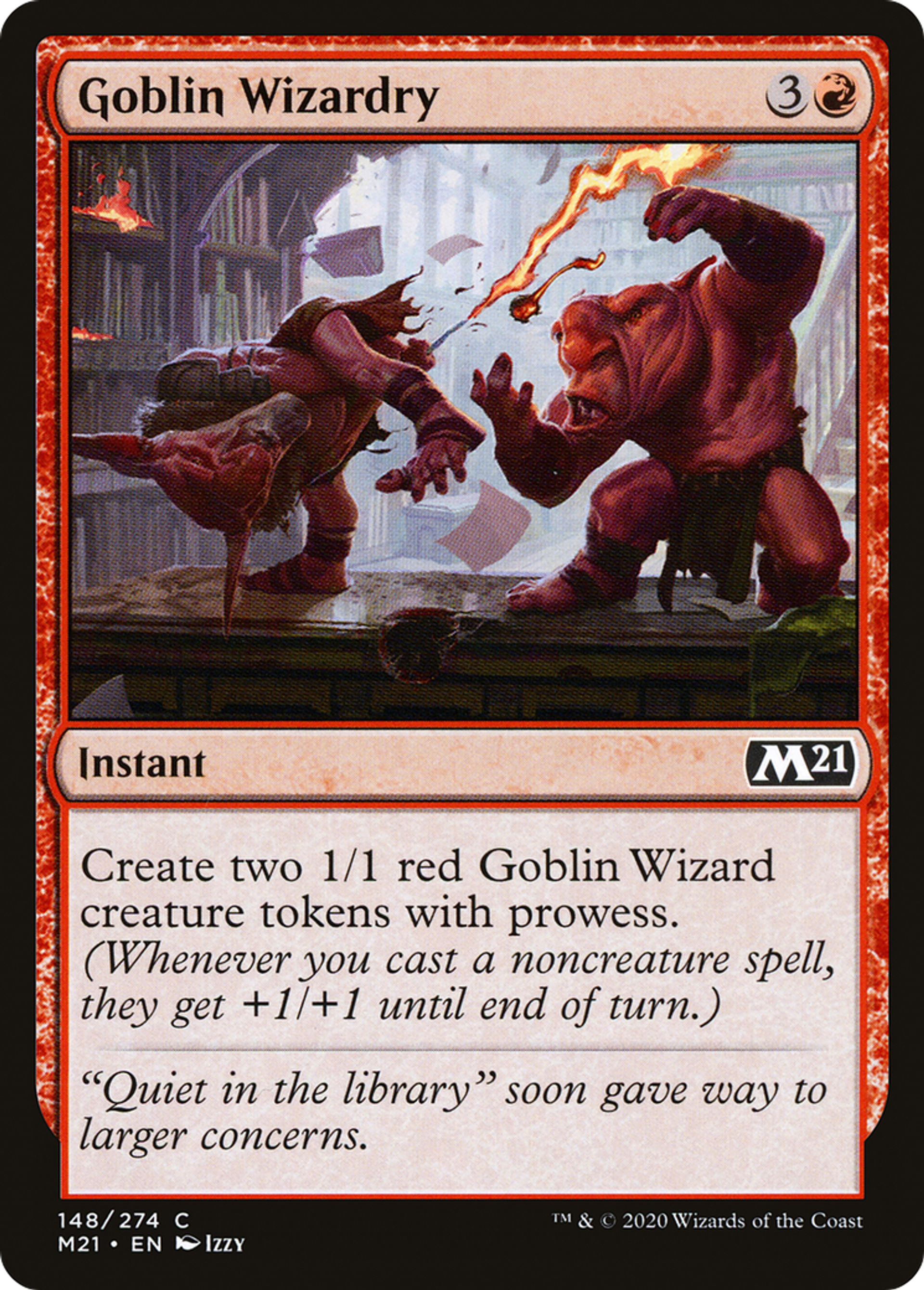 Goblin Wizardry — Core Set 2021 — Magic: The Gathering