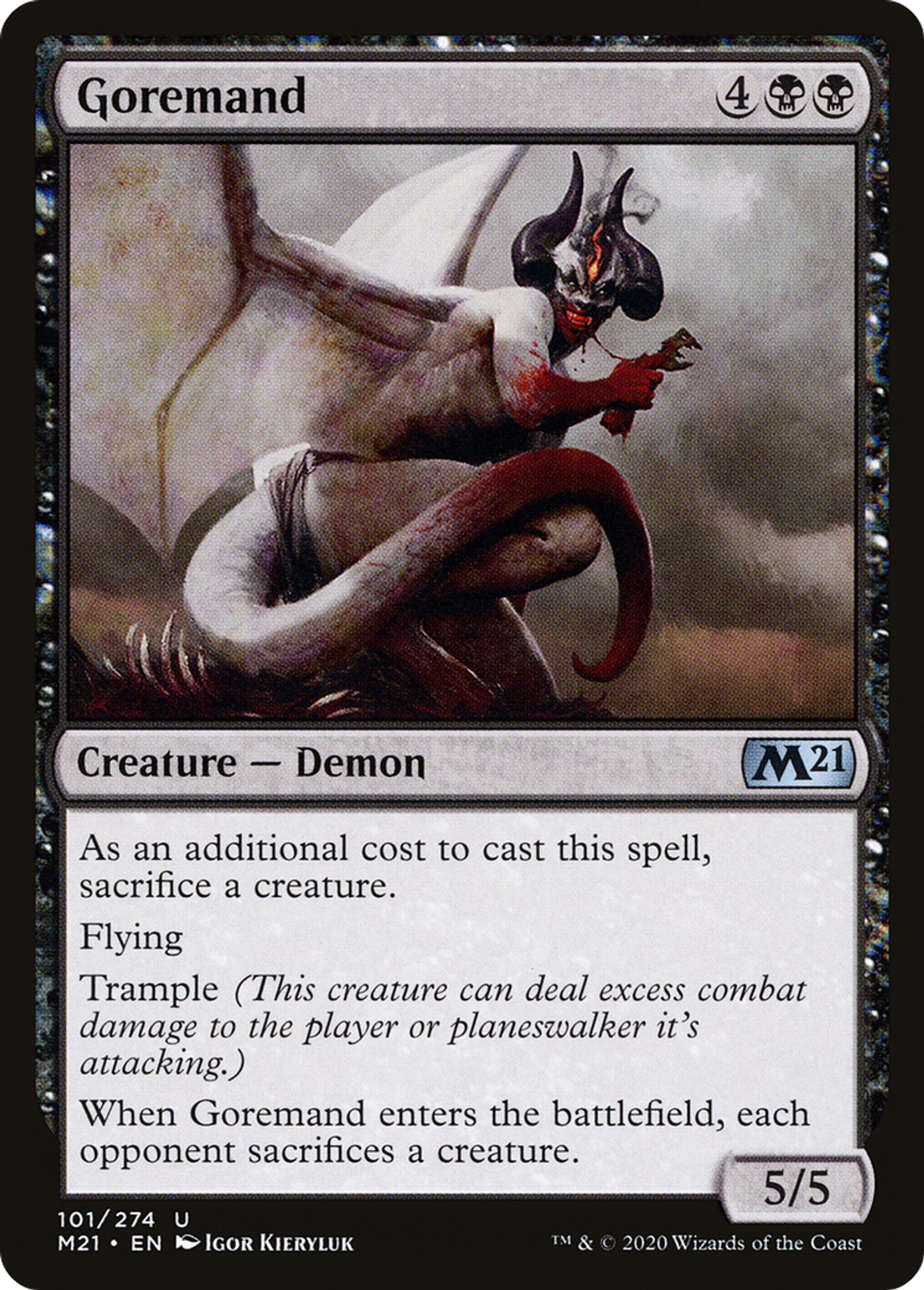 Goremand — Core Set 2021 — Magic: The Gathering